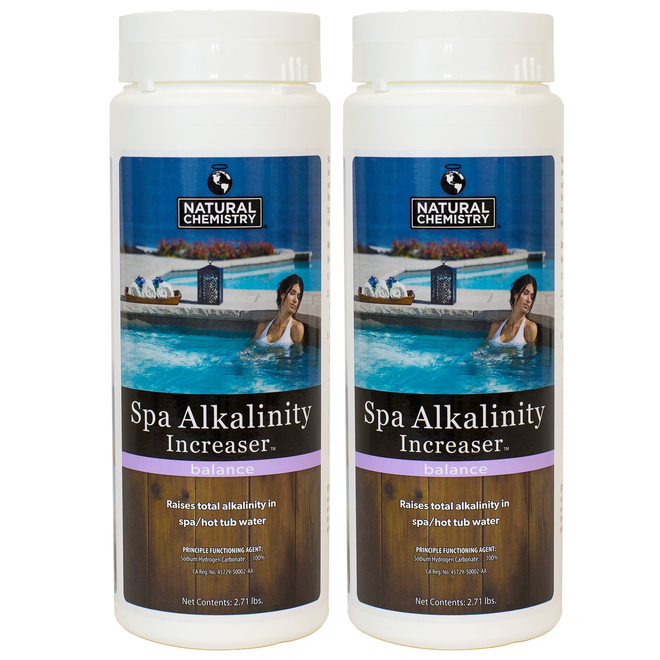 Natural ChemistrySpa Alkalinity Increaser (2.71 lb) (2 Pack)