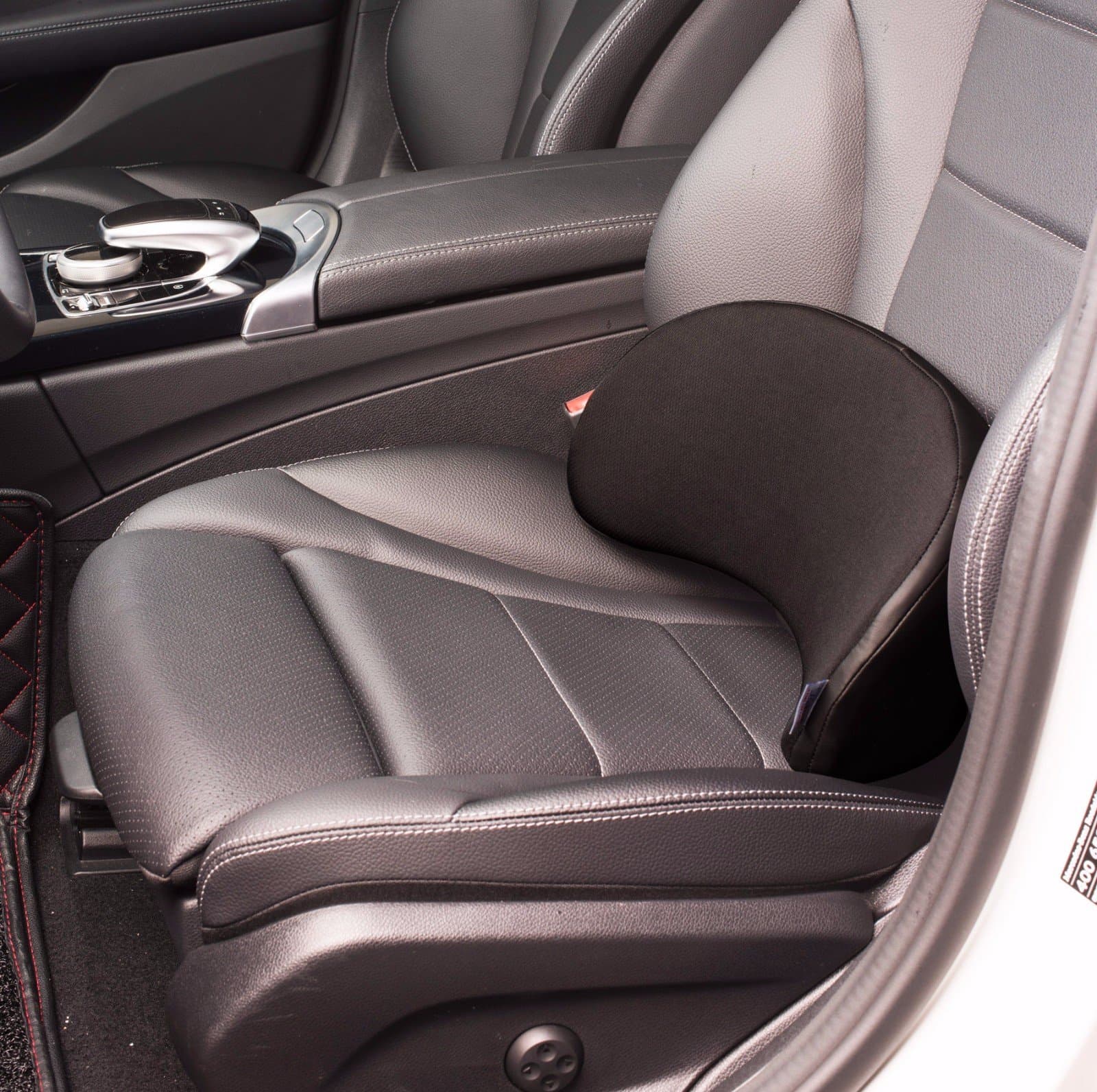 ROHUA Car Lumbar Cushion,Great for Medium Height,Comfortabe for Long Driving,Black