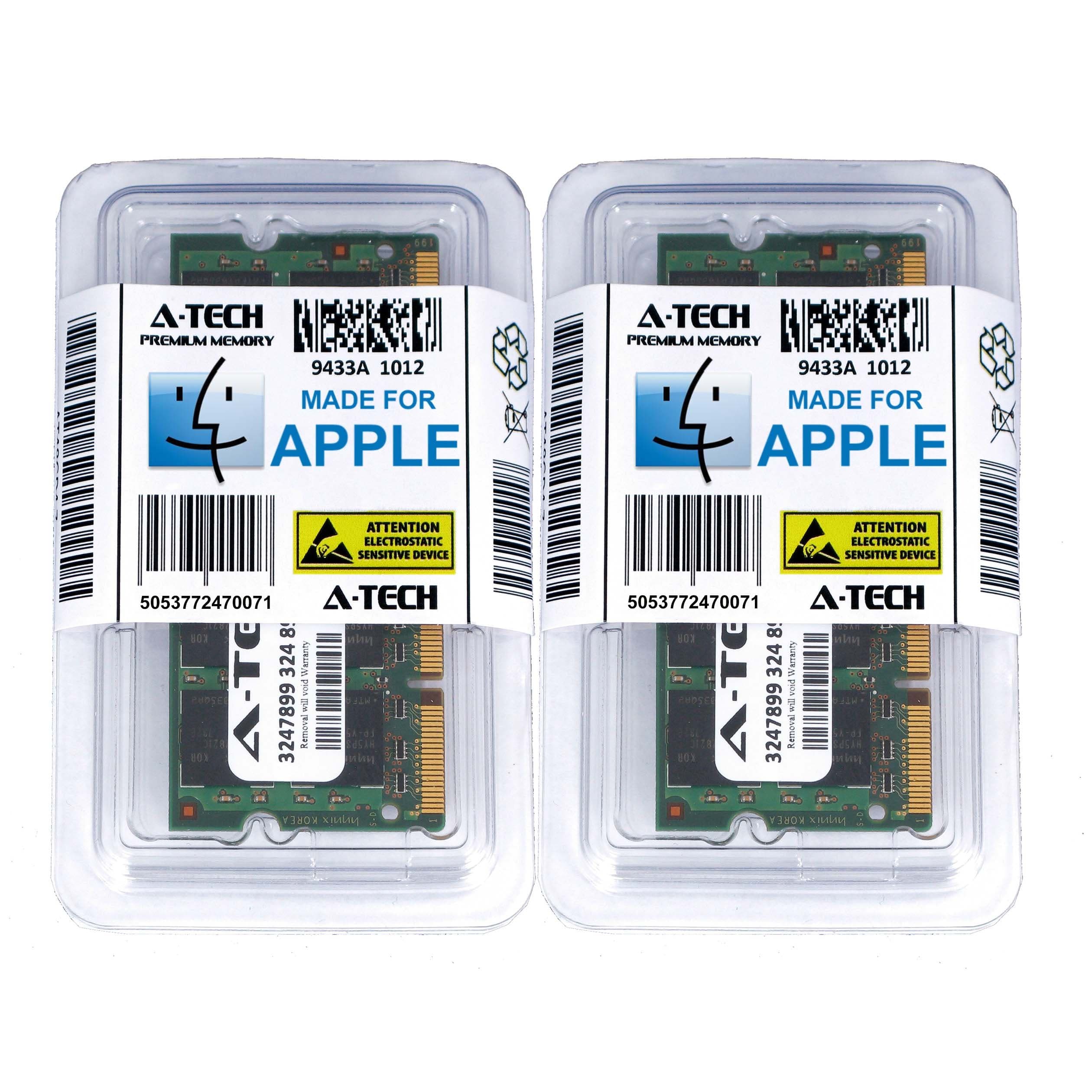 A-Tech for Apple 2GB Kit 2X 1GB PC2-4200 533MHz PowerBook G4 Late 2005 Mid 2006 M9969LL/A A1138 M9970LL/A A1139 Memory RAM