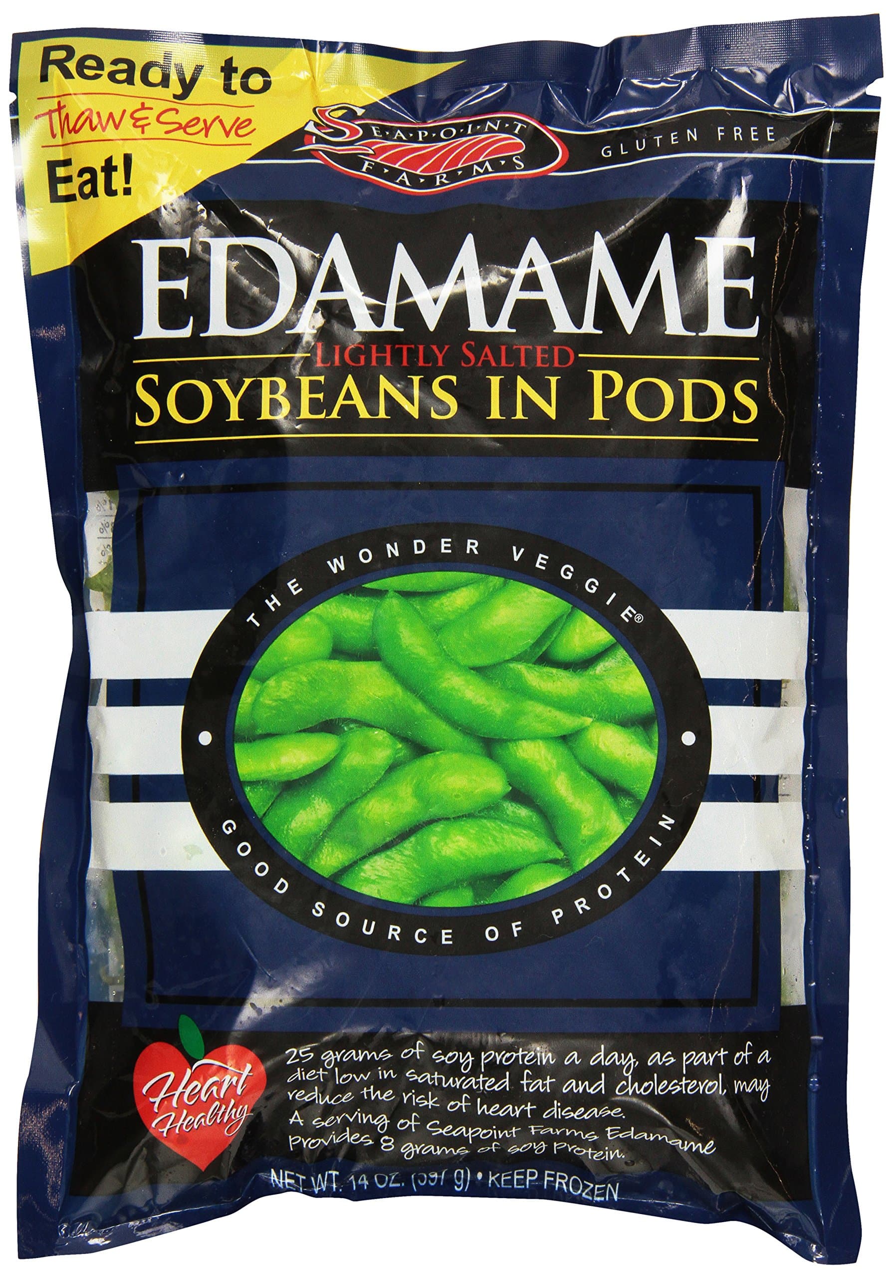 Seapoint Farms, Edamame, Ready To Eat, 14 oz (Frozen)