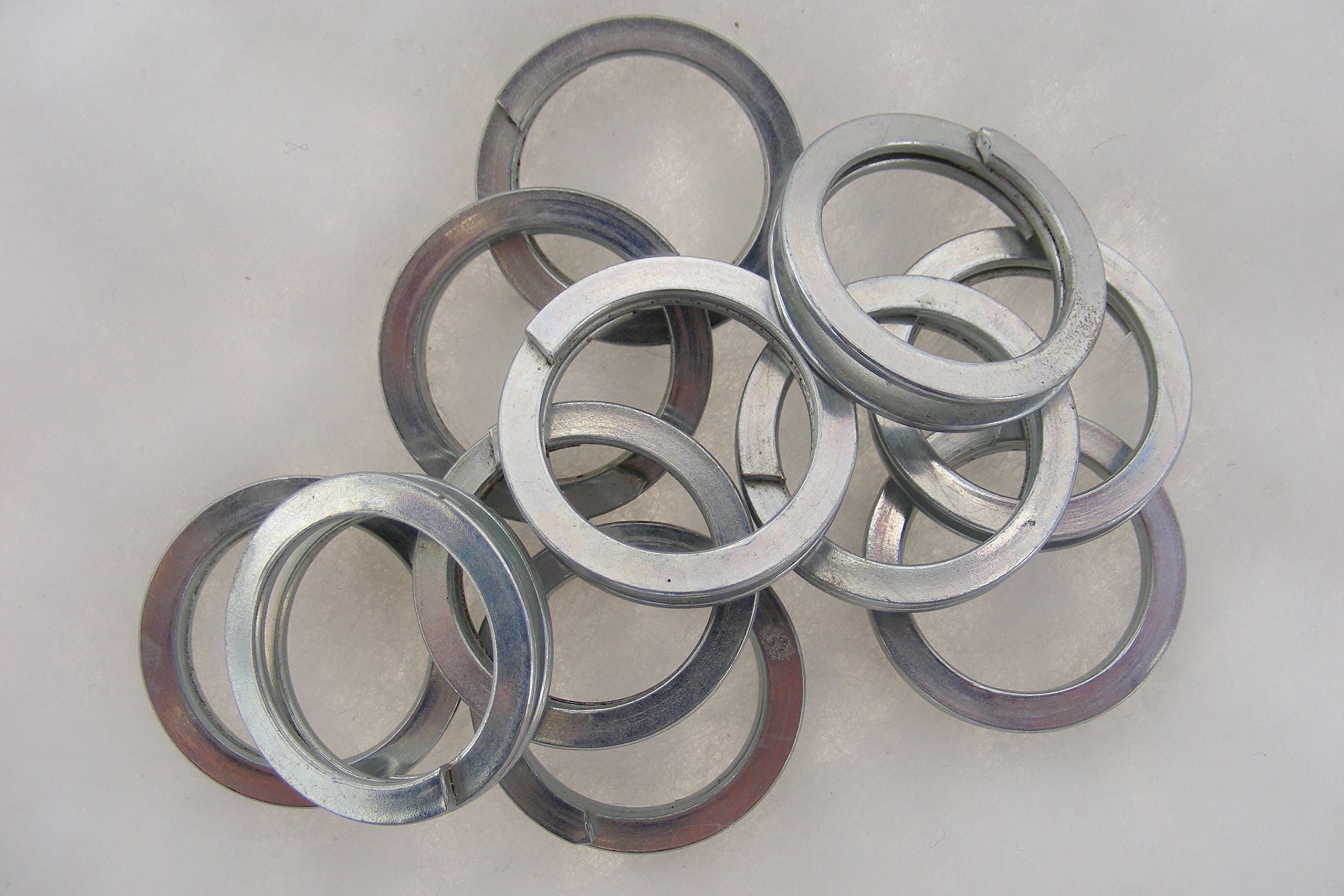 Mini (1 1/8") Split Rings (pkg of 12)