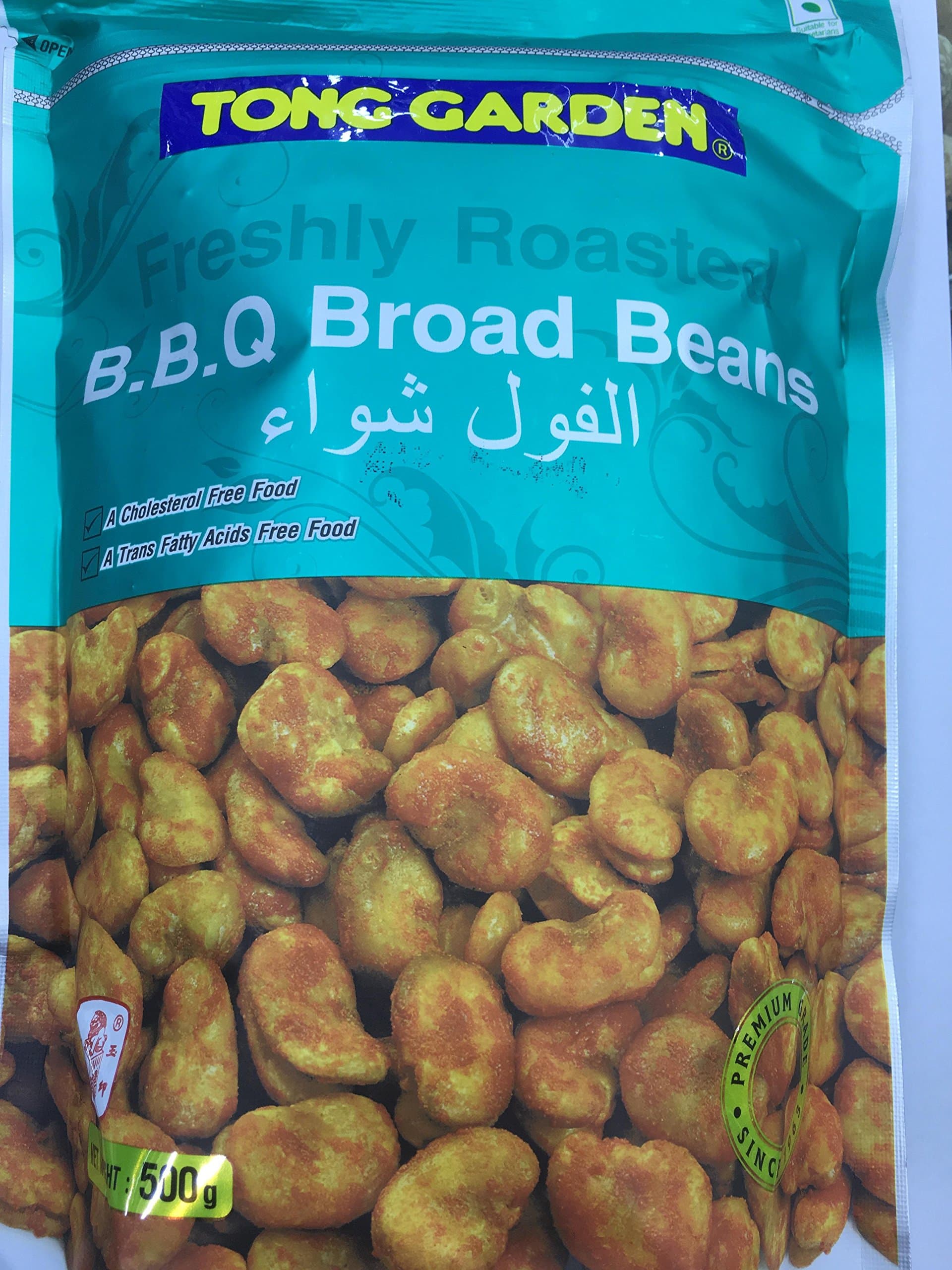 Tong Garden Broad Beans, BBQ, 500g