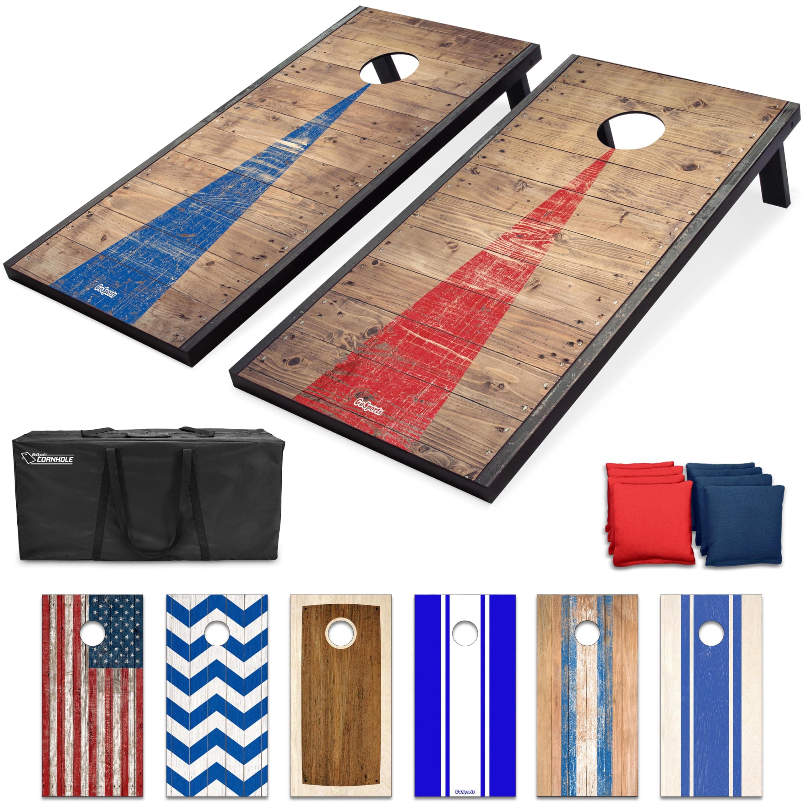 GoSports 4'x2' Classic Cornhole Boards Set