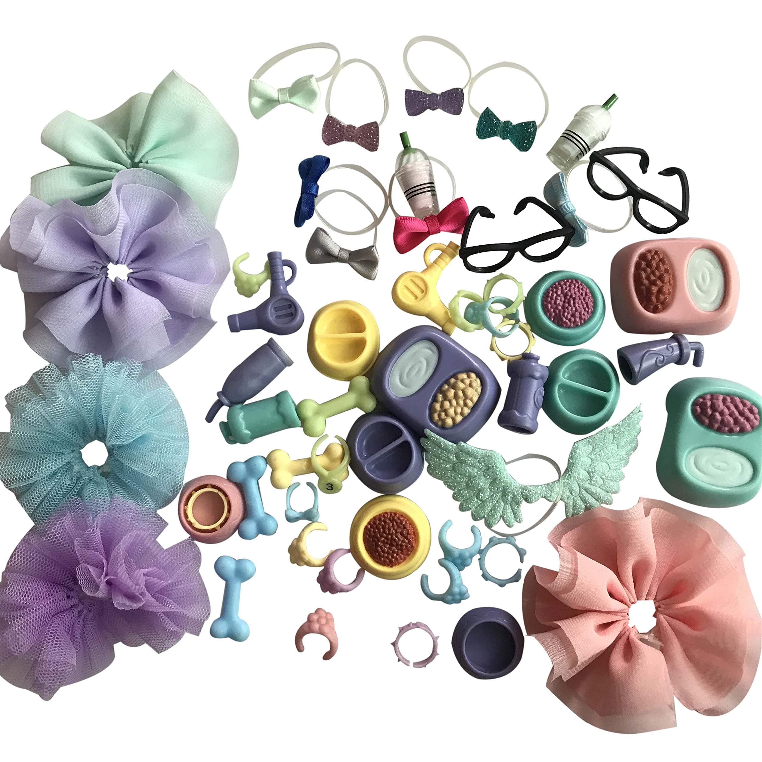 Emma lps Accessories 10pcs Random Fit lps Short Hair Cat Great Dane Dachshund Cocker Spaniel Collie Kids Gift