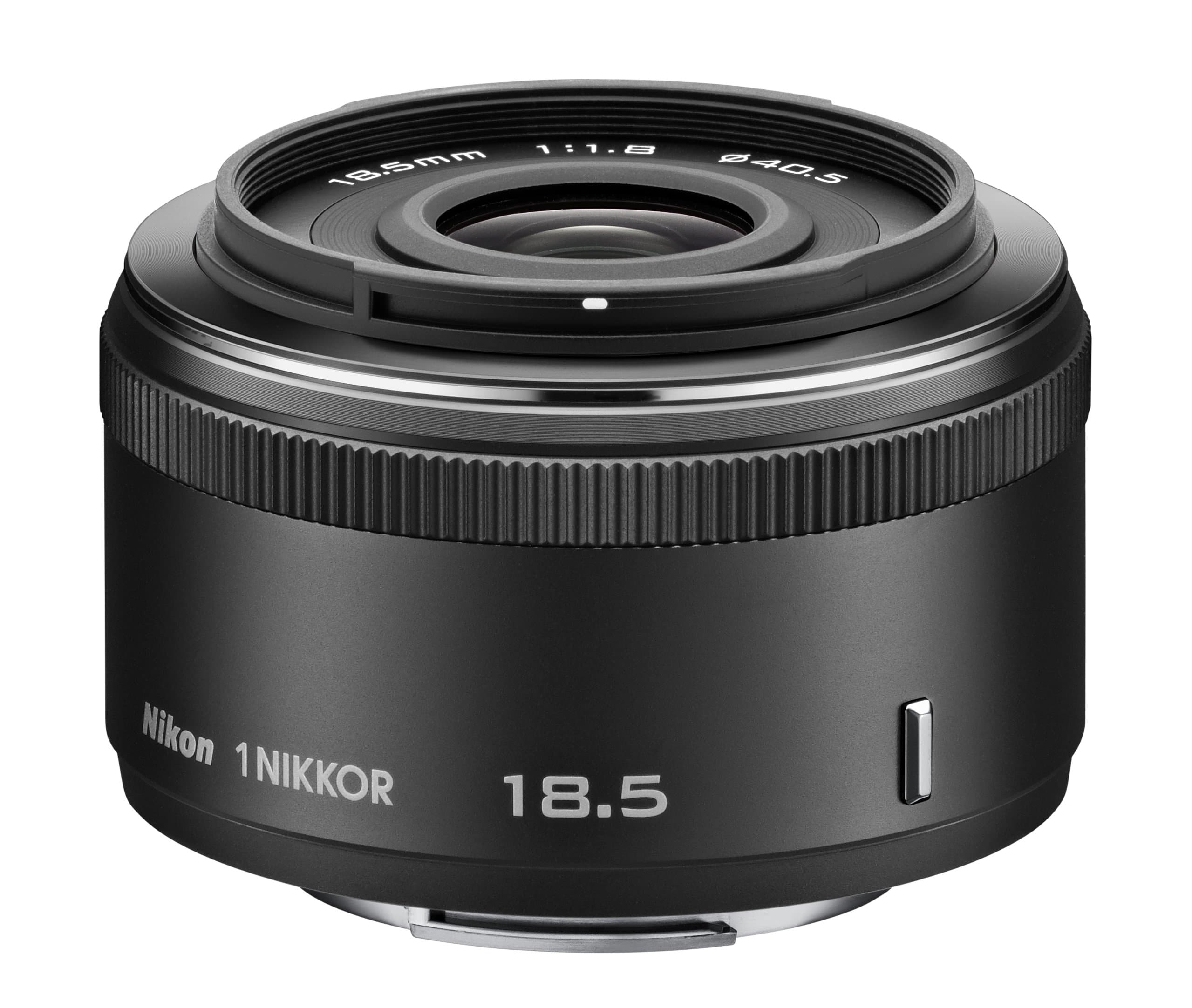 Nikon 1 NIKKOR 18.5mm f/1.8 Lens - Black