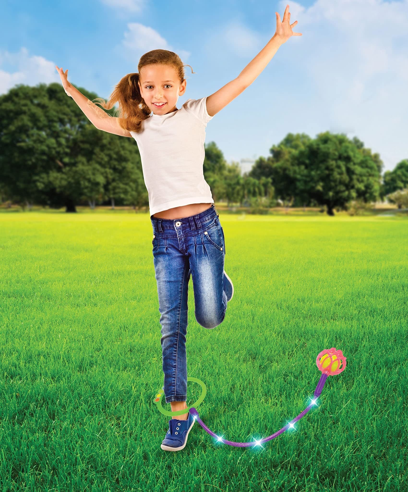 Goofy FootGlitter Dipped LED Skipper Pink 4-5 years 56185