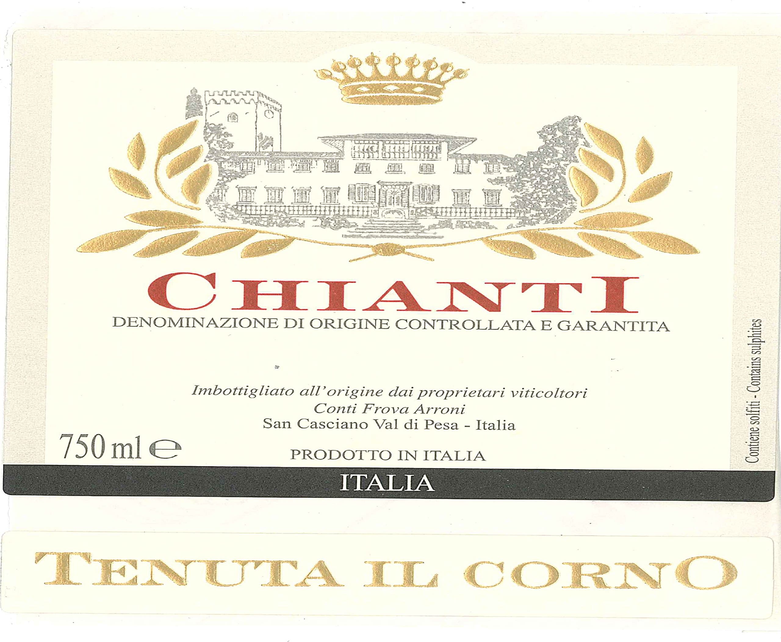 2011 Tenuta Il Corono Chianti Docg 750 mL