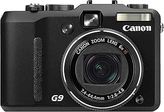 PowerShot G9 12.1MP Digital Camera with 6x Optical Image Stabilized Zoom