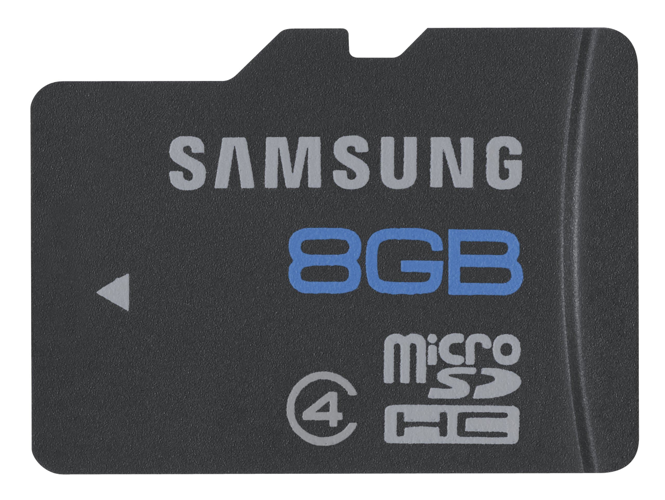 Samsung 8GB Class 4 24MB/s Micro SDHC Standard Memory Card without Adapter
