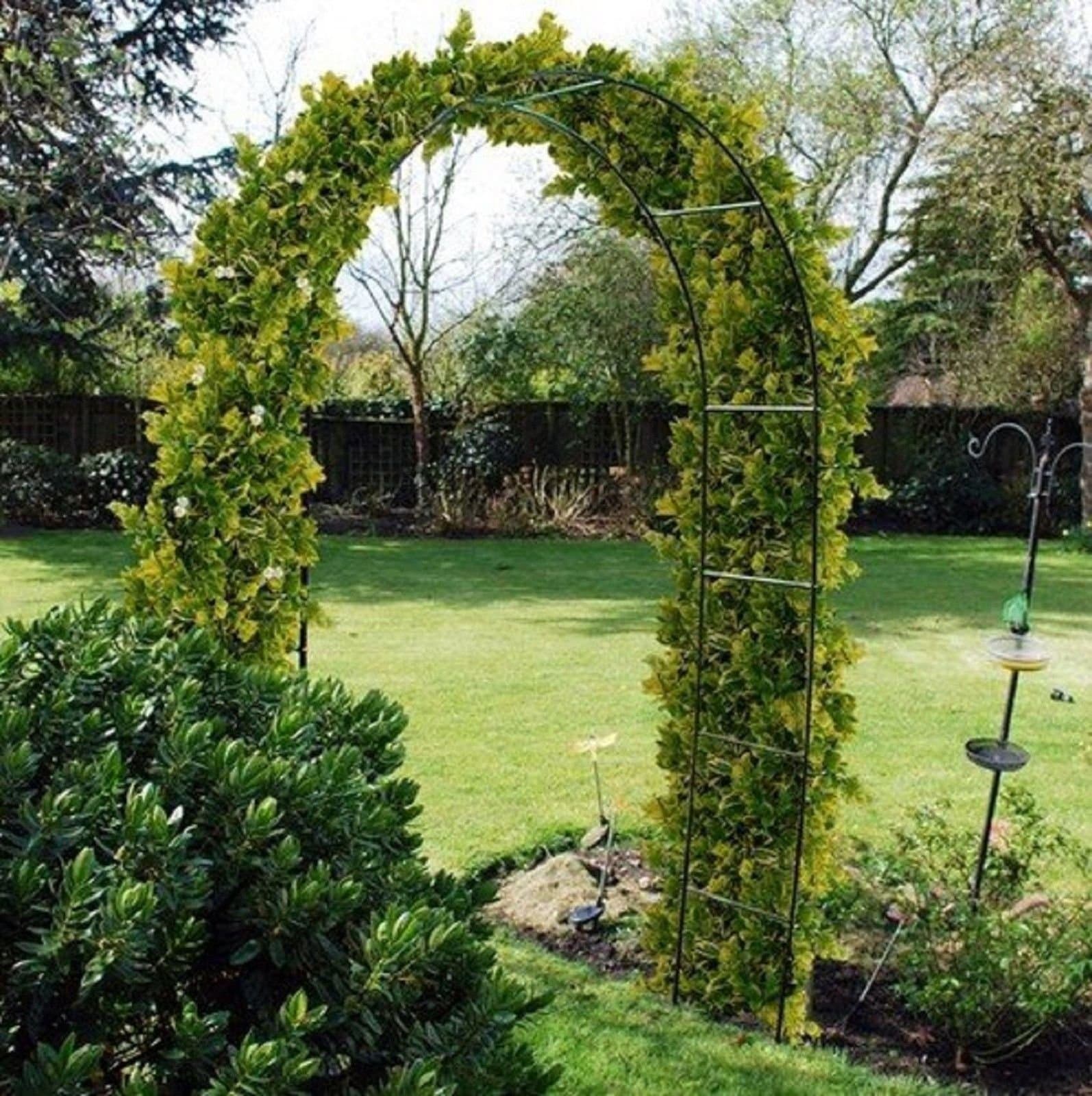 Shamz New Self Assembly Garden Arch For Climbing Plants & Roses