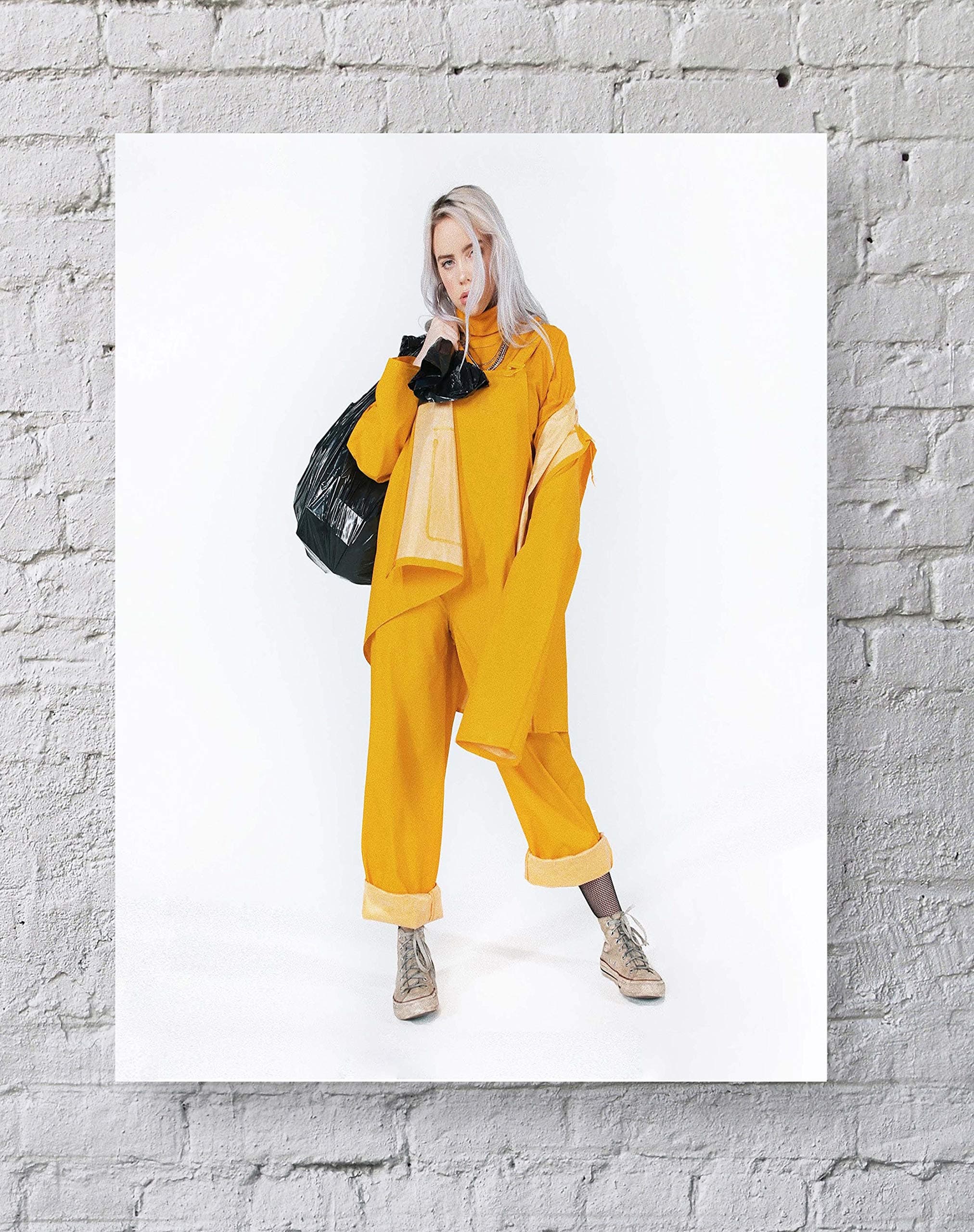 MeiMeiZ Billie EILISH Poster Standard Size | 18-Inches by 24-Inches |Billie EILISH Posters Wall Poster Print