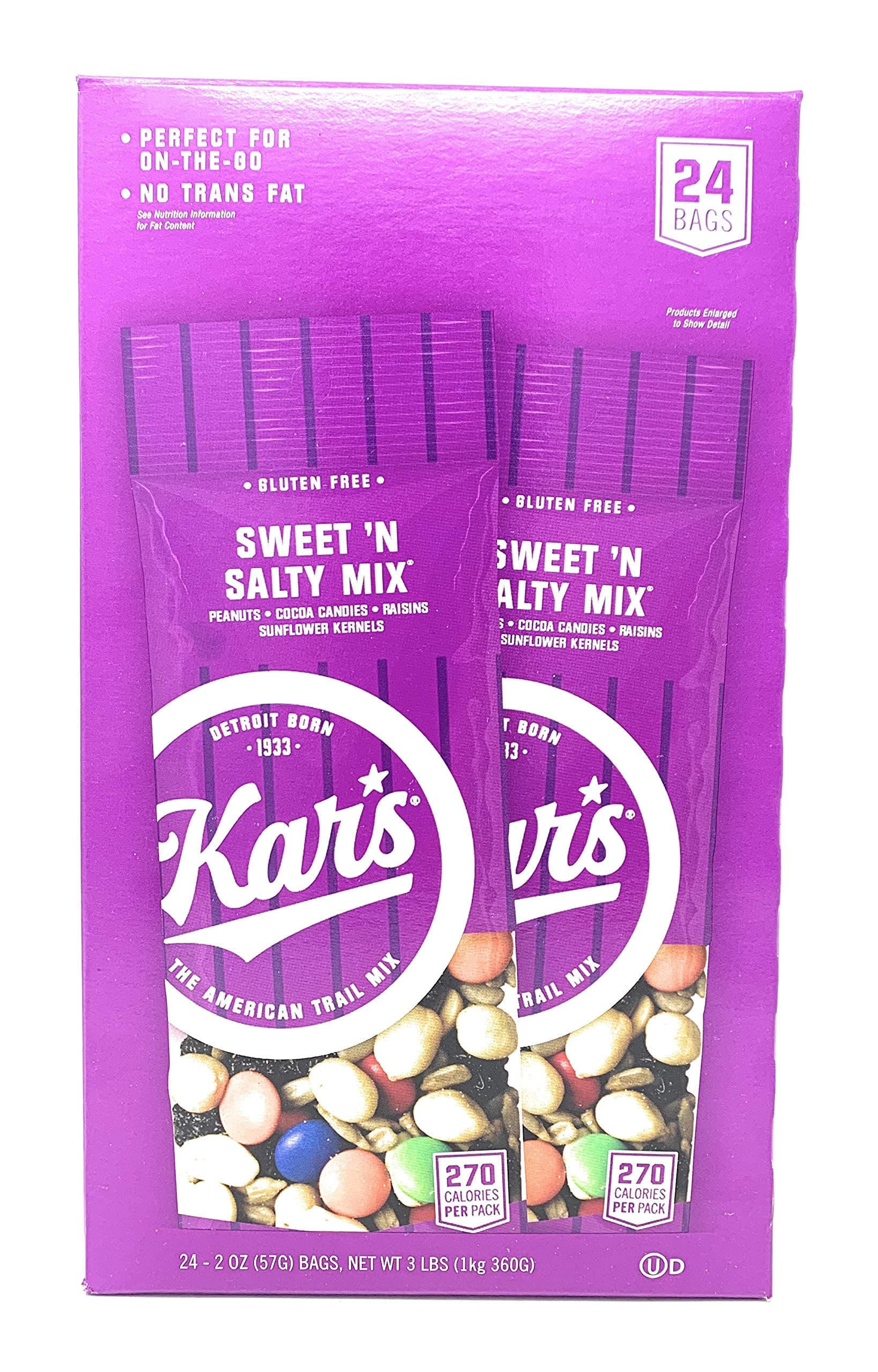 Kar's Nuts Snacks FOOD,NUTS,SWT N SLTY,24PK (Pack of5)