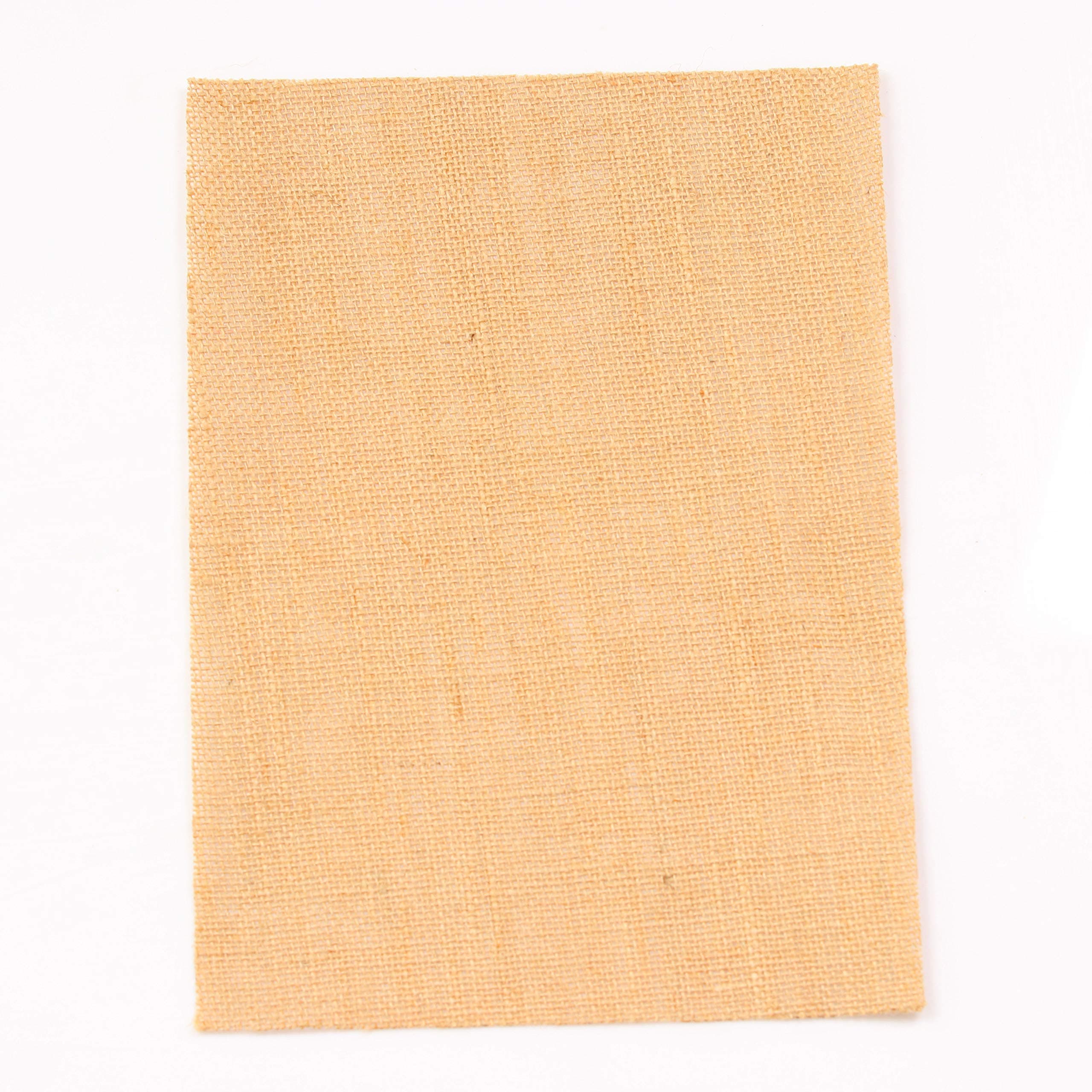 Burlap Sheet - Printable Burlap Sheets for Scrapbooking/Craft Supplies and Home Decor | Natural Eco Friendly Jute Fabric | DIY Projects for School/Party | 8.5 Inches x 11 Inches-10 Sheets Per Pack