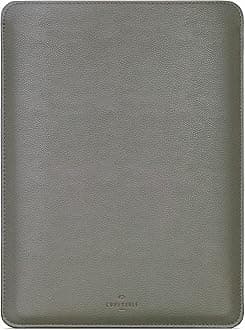 Comfyable Laptop Sleeve 13 Inch Precisely Compatible with MacBook Pro M2 2022 M1 2020-2016 & Mac Air M3 2024 M2 2022 M1 2020, Not Fit Old Versioned MBA/MBP, Faux Leather Cover Case, Khaki Green