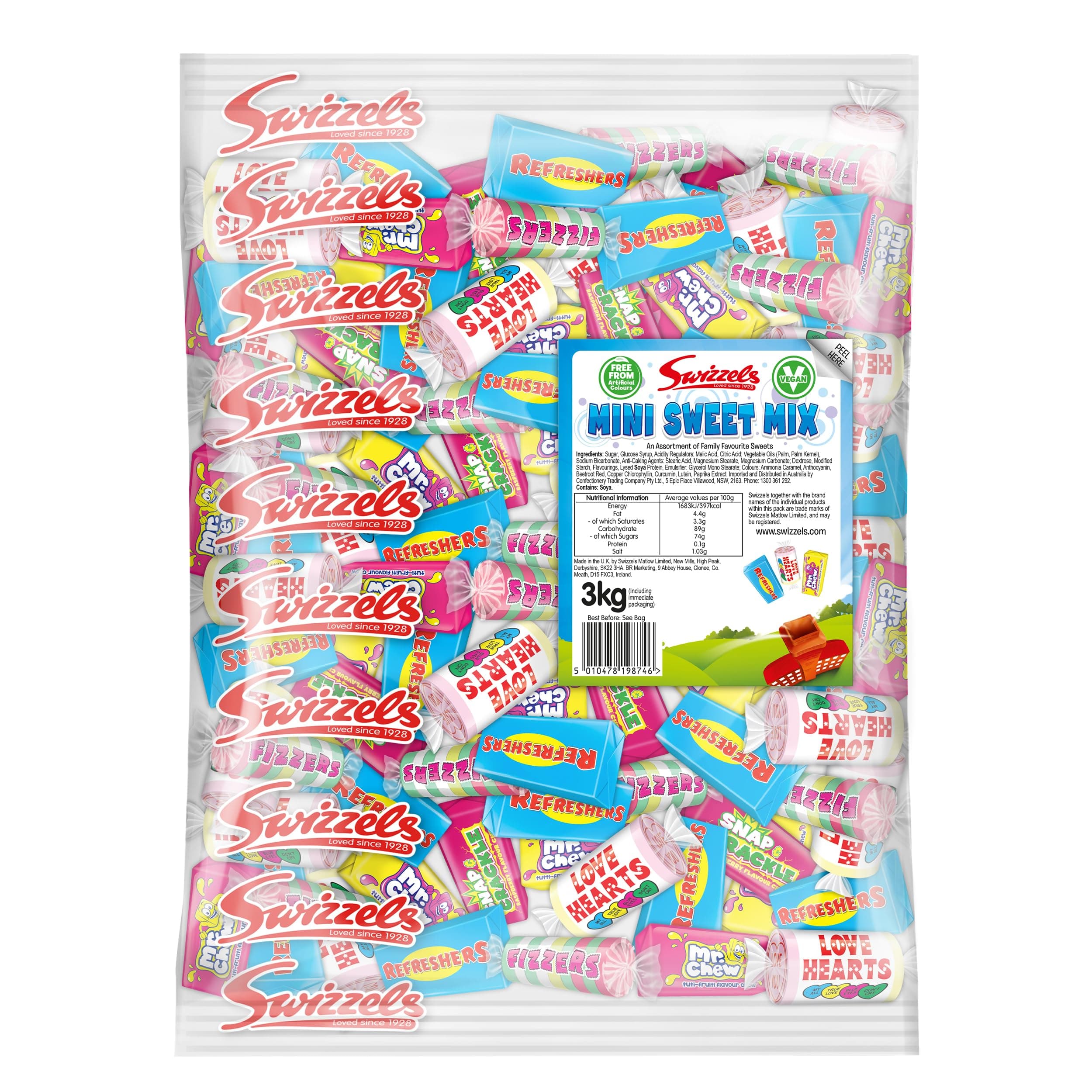 Swizzels Matlow Mini Sweet Mix, 3 kg