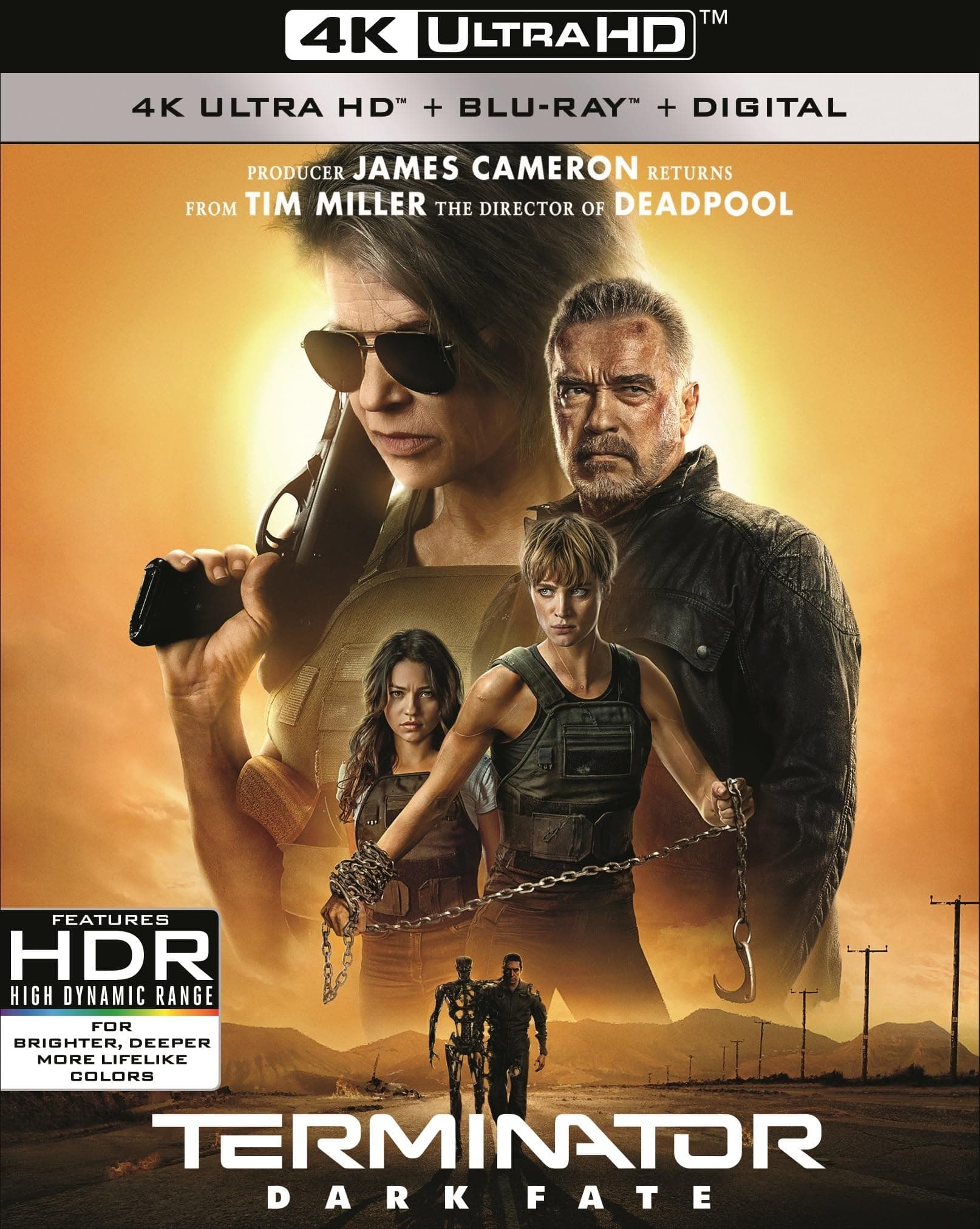 Terminator: Dark Fate [Blu-Ray] [Region Free] (English audio. English subtitles)
