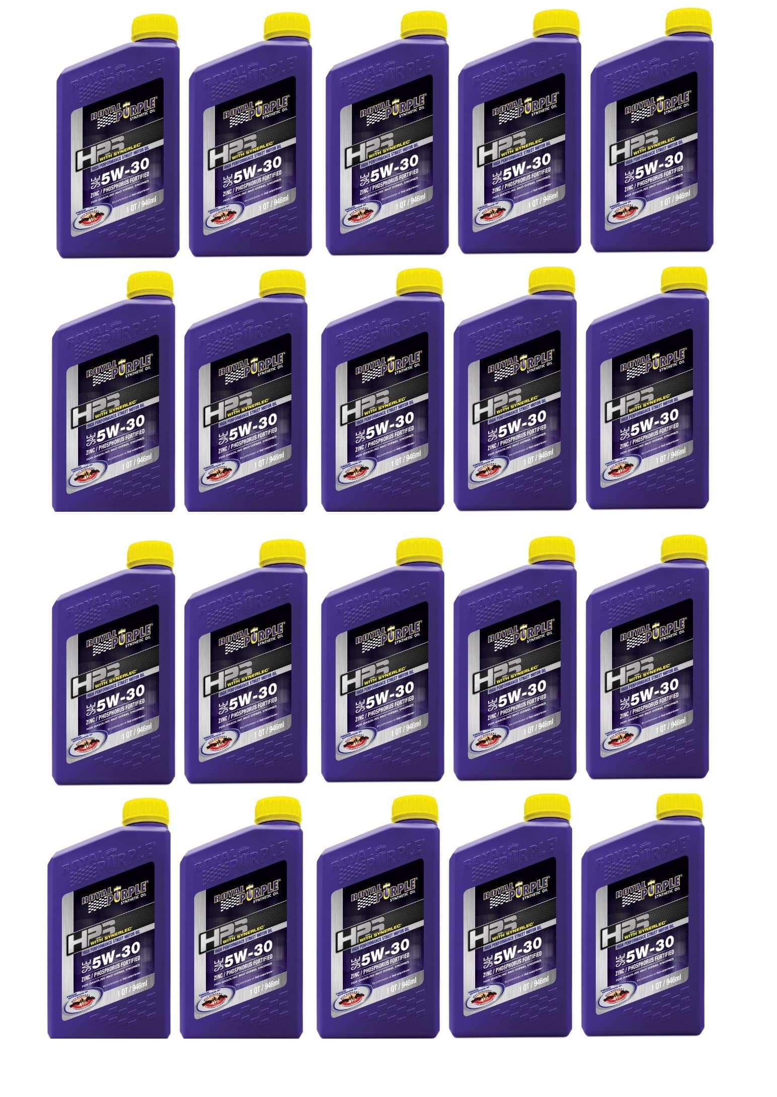 Street Synthetic HPS Motor Oil 5W30 Case of 20 Quarts