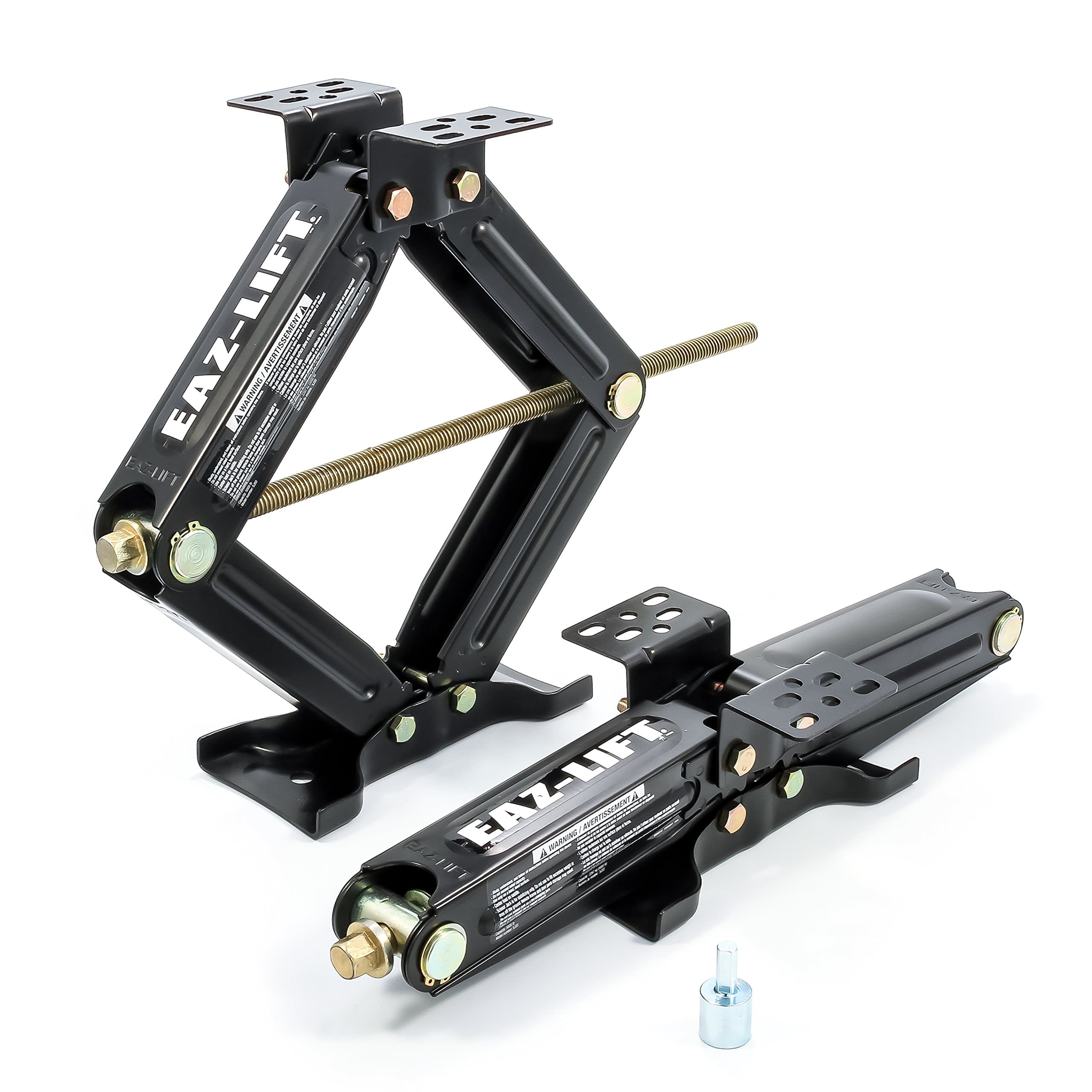 Eaz-Lift 20" RV Stabilizing Scissor Jack, Fits Pop-Up Campers and Travel Trailers - Pack of 2 (5,000lb Rating) - 48800