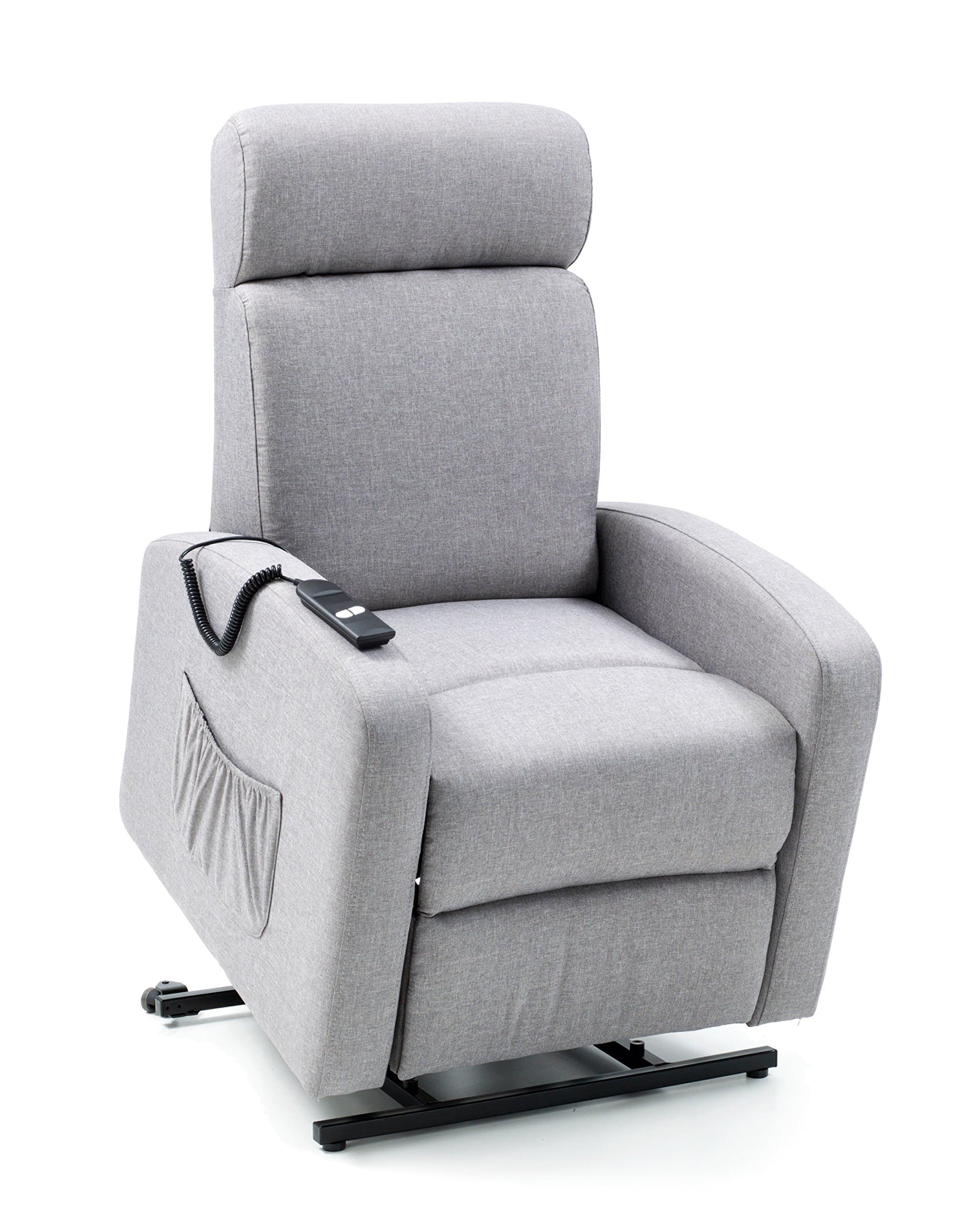SALMAR Grey Marta Recliner Chair Motor