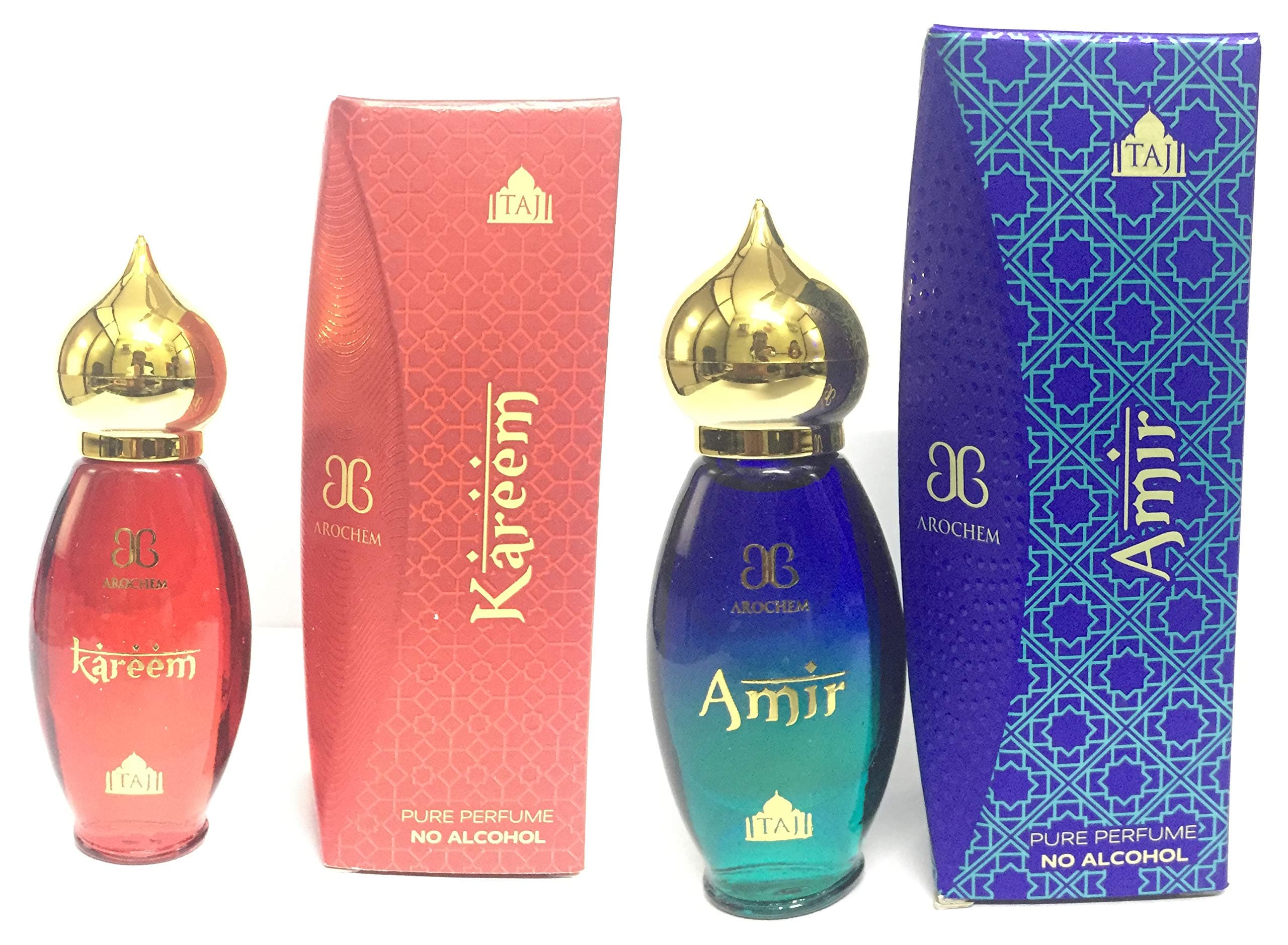 Arochem Taj Kareem & Amir Arabian Attar Long Lasting Combo Of 2