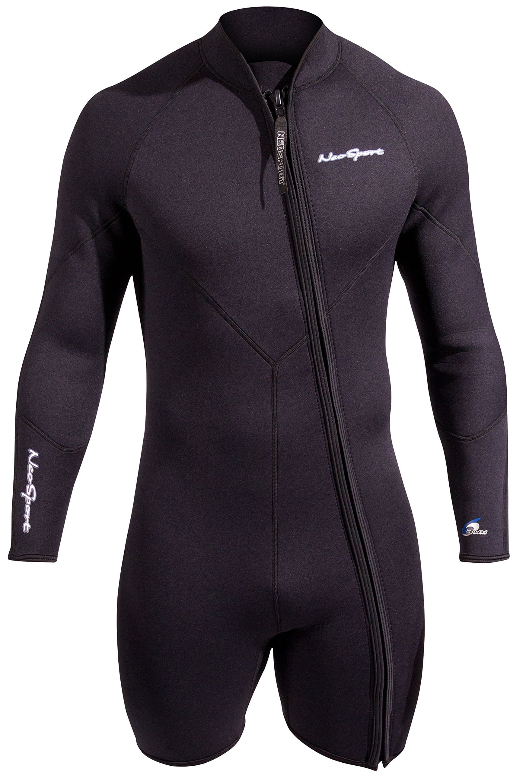 NeoSport Men's Neoprene 3mm Waterman Wetsuit Jacket