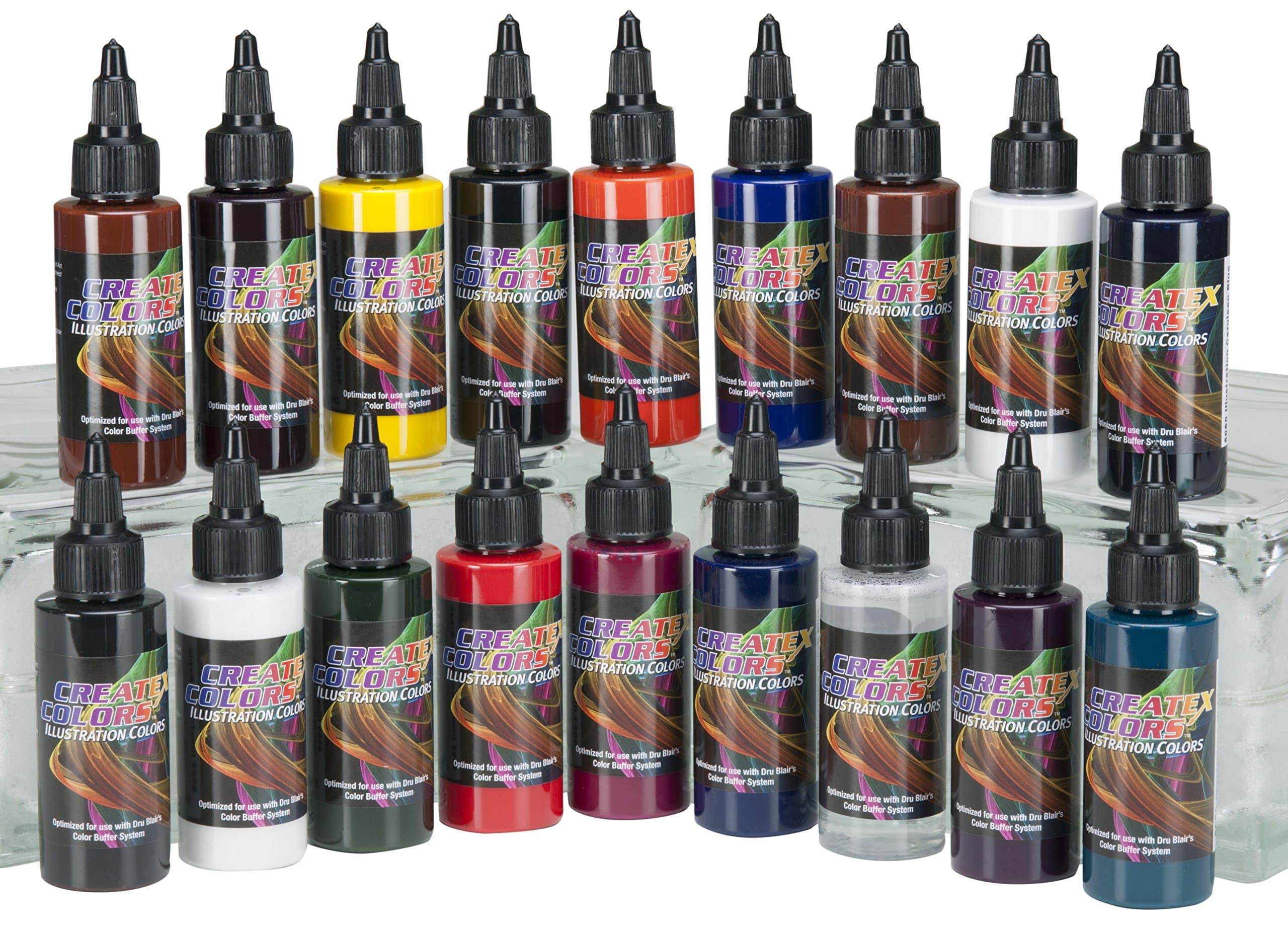 Illustration Colors 5080-00 Color Wheel Set (18x60ml)