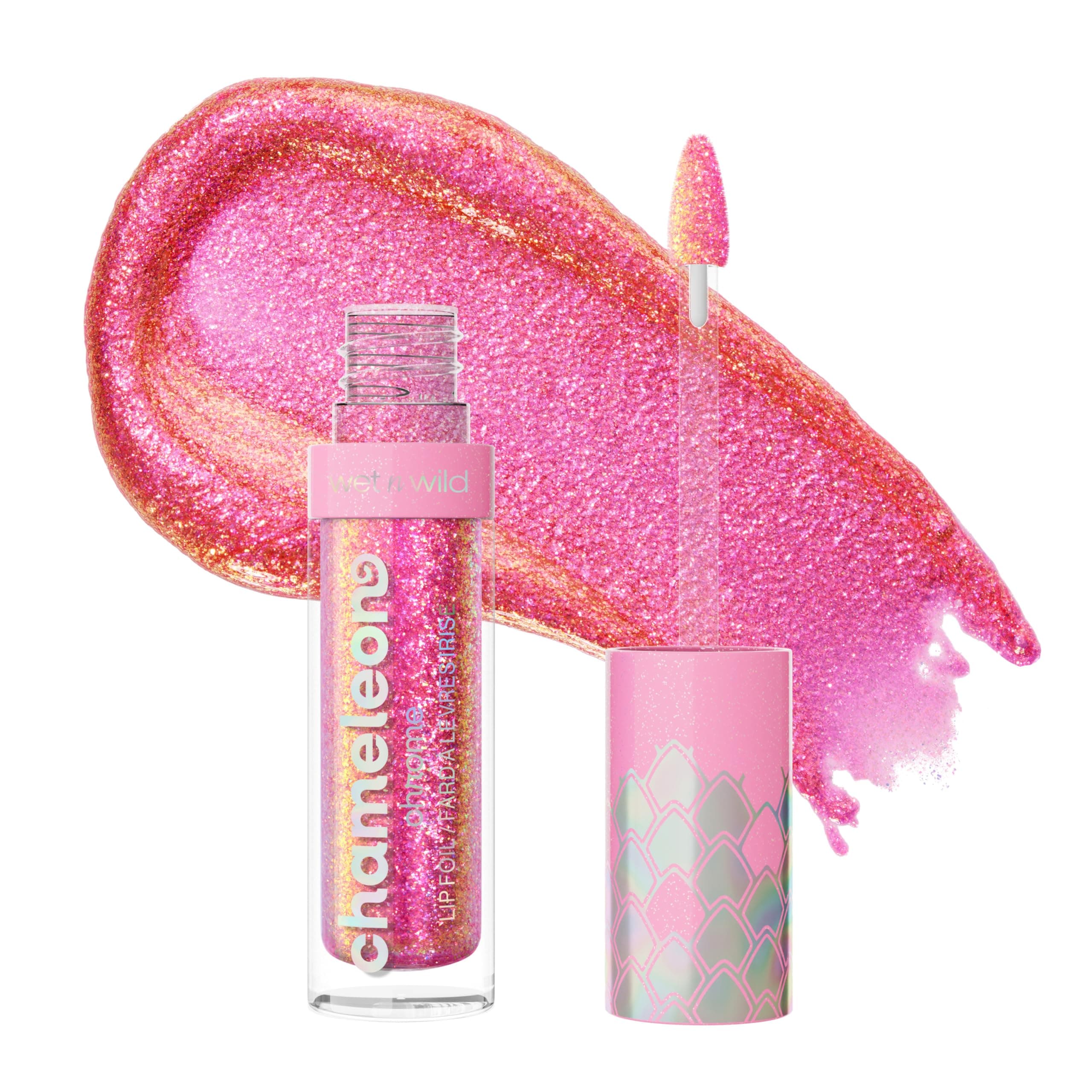 Chameleon Chrome Lip Foil, Bold Light-Reflecting Pigments, Multidimensional Shine, Non-Sticky Smooth Formula,Vegan & Cruelty-Free - Halo's Way