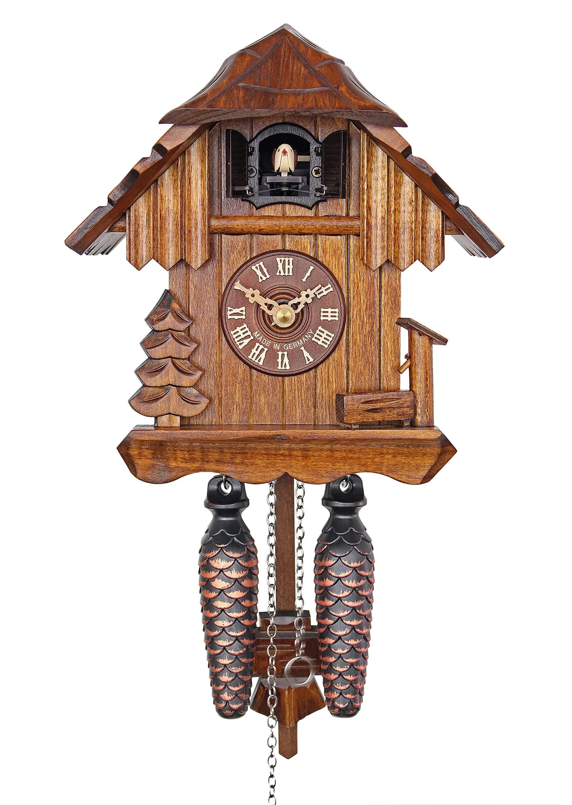 Quartz Cuckoo Clock - The Log House AH 22 QM