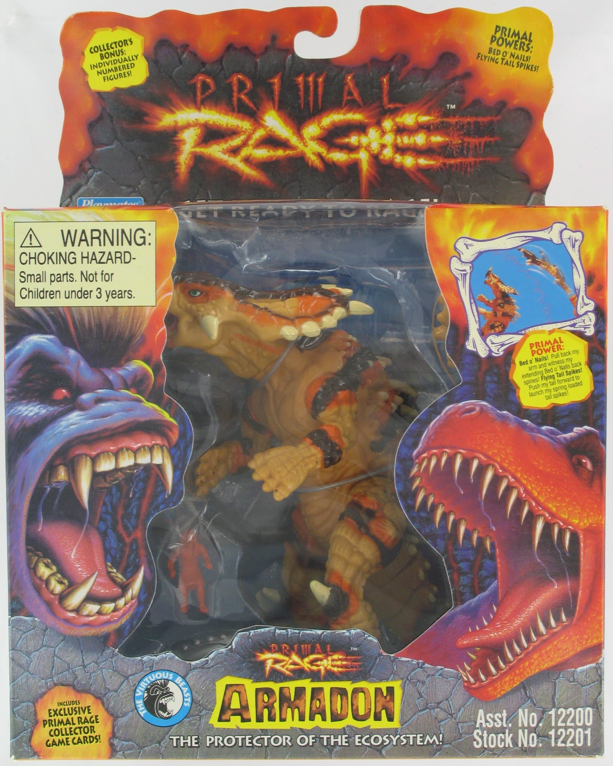 Primal Rage Armadon Protector of the Ecosystem