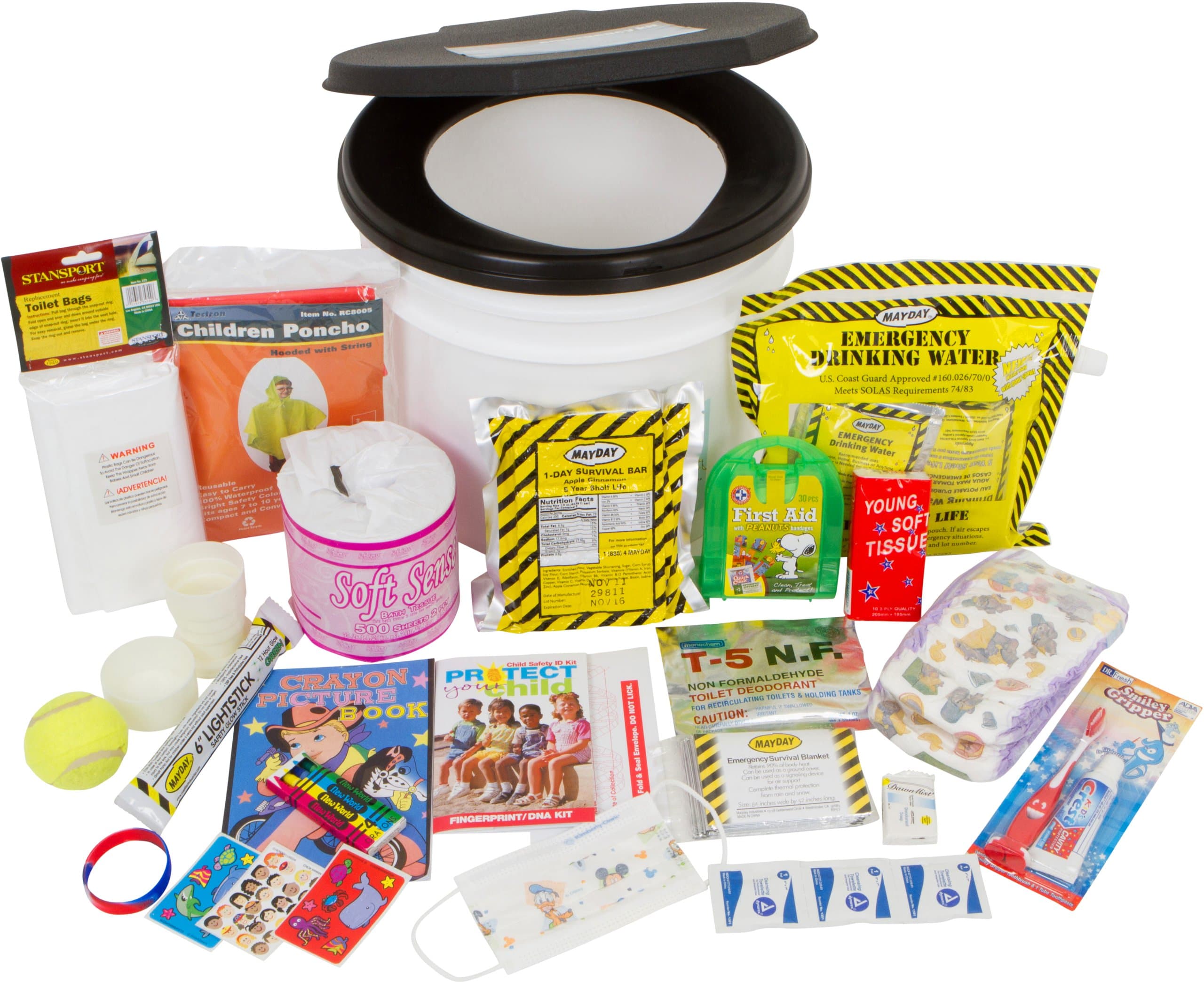 EK4A Child's First Emergency Kit and Potty (Deluxe)