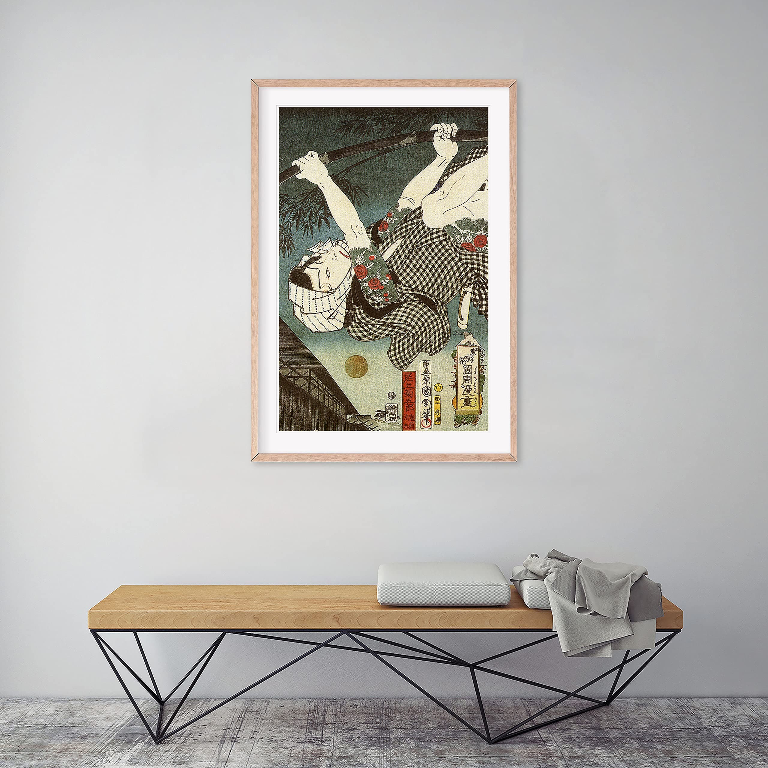 Skilled thief with plumed thistle tattoo Japanese Art