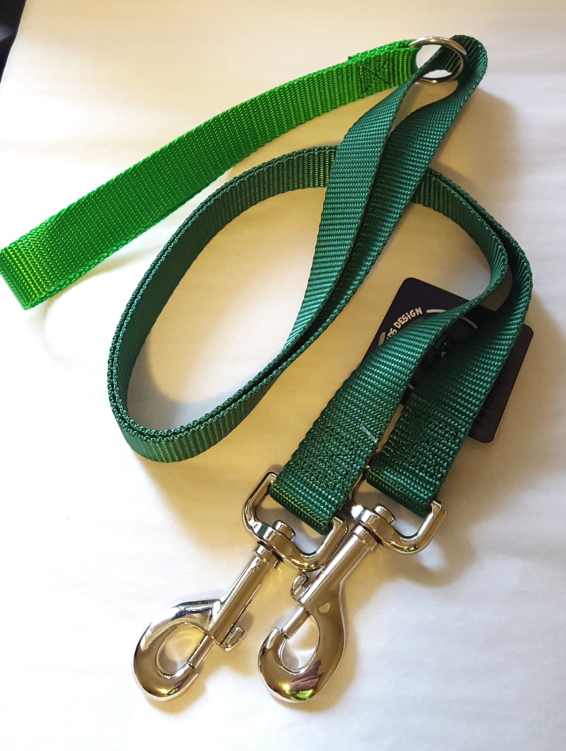 2 Hounds Freedom No Pull 1 Inch Training Leash ONLY Works with No Pull Harnesses (Green)
