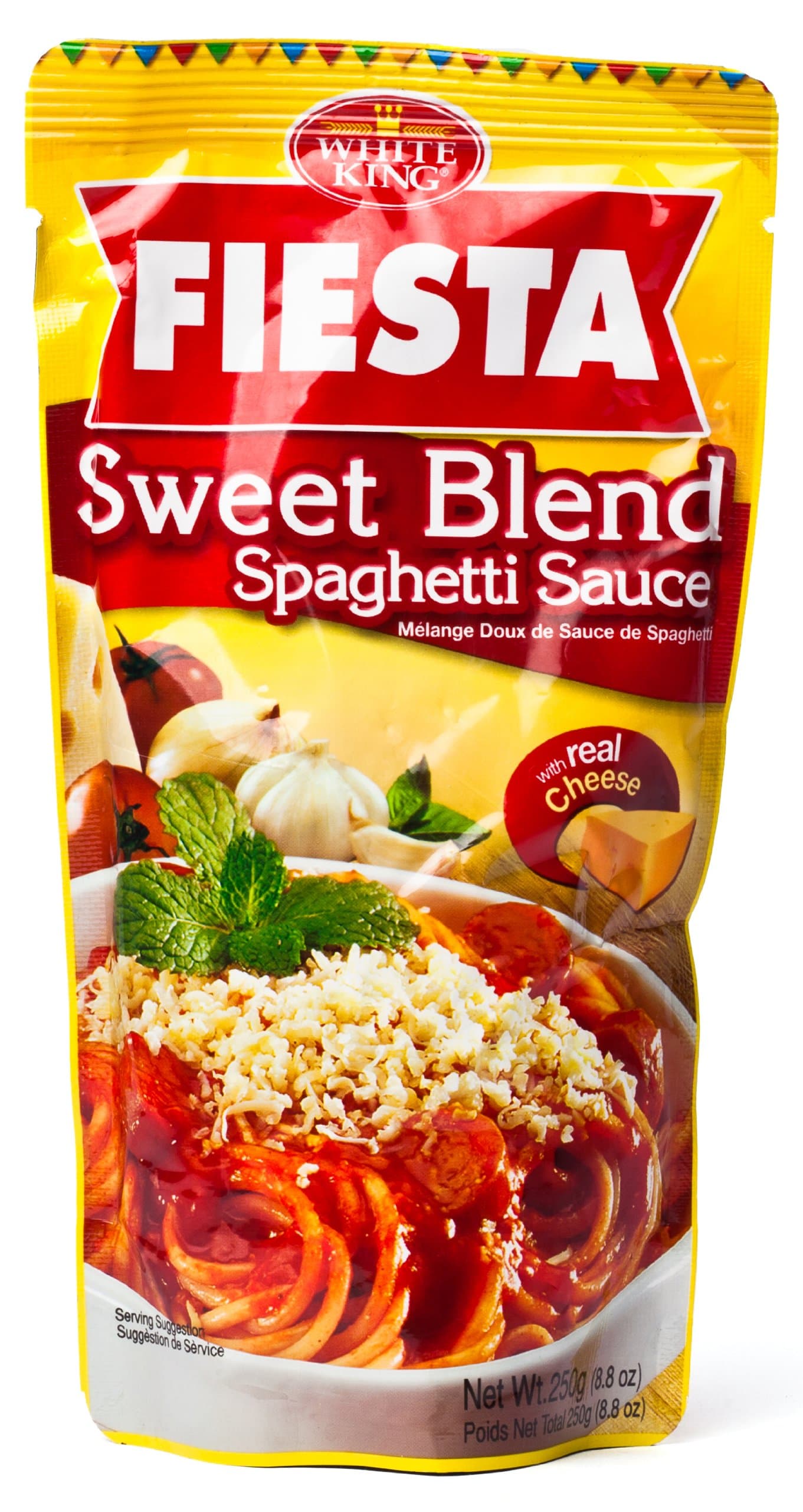 White King Fiesta Sweet Blend Spaghetti Sauce 250g (Pack of 10)