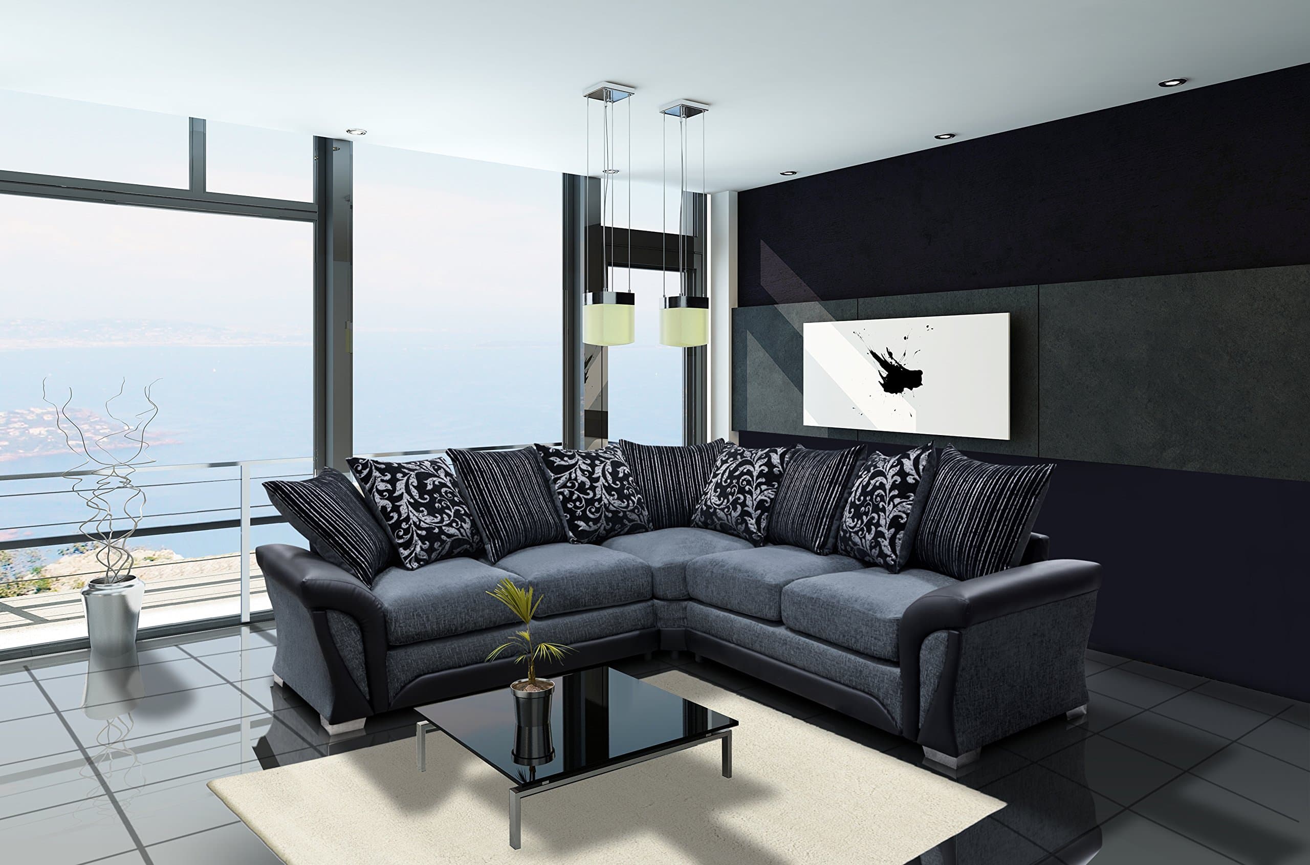 Sofas and MoreSectional, chenille
