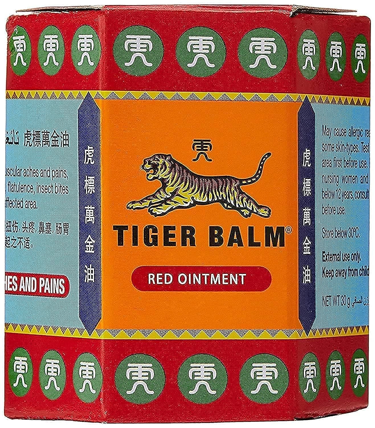 Red Ointment | For Effective Relief From Joint Pain, Back Pain, Body Pain, Knee Pain, Muscular Aches & Sprains | 30g