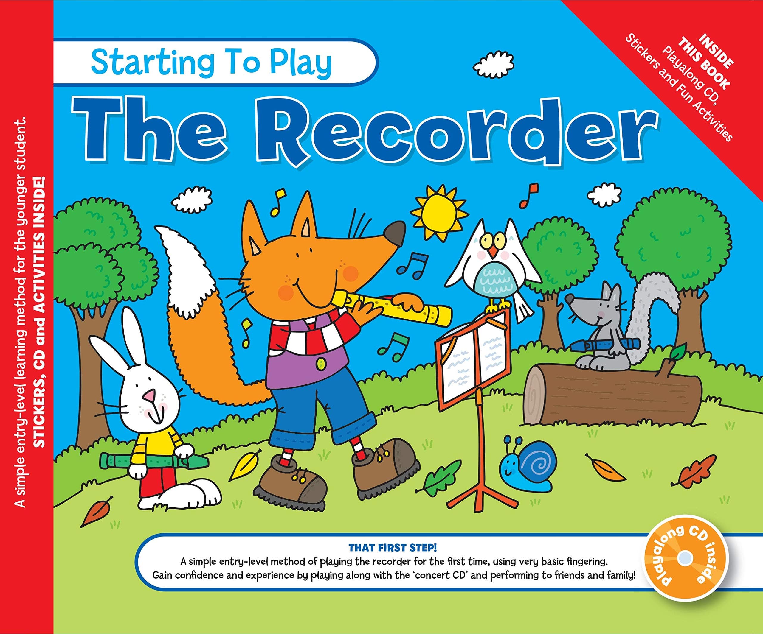 Music for Kids: Starting to Play the Recorder Paperback – 1 Sept. 2013