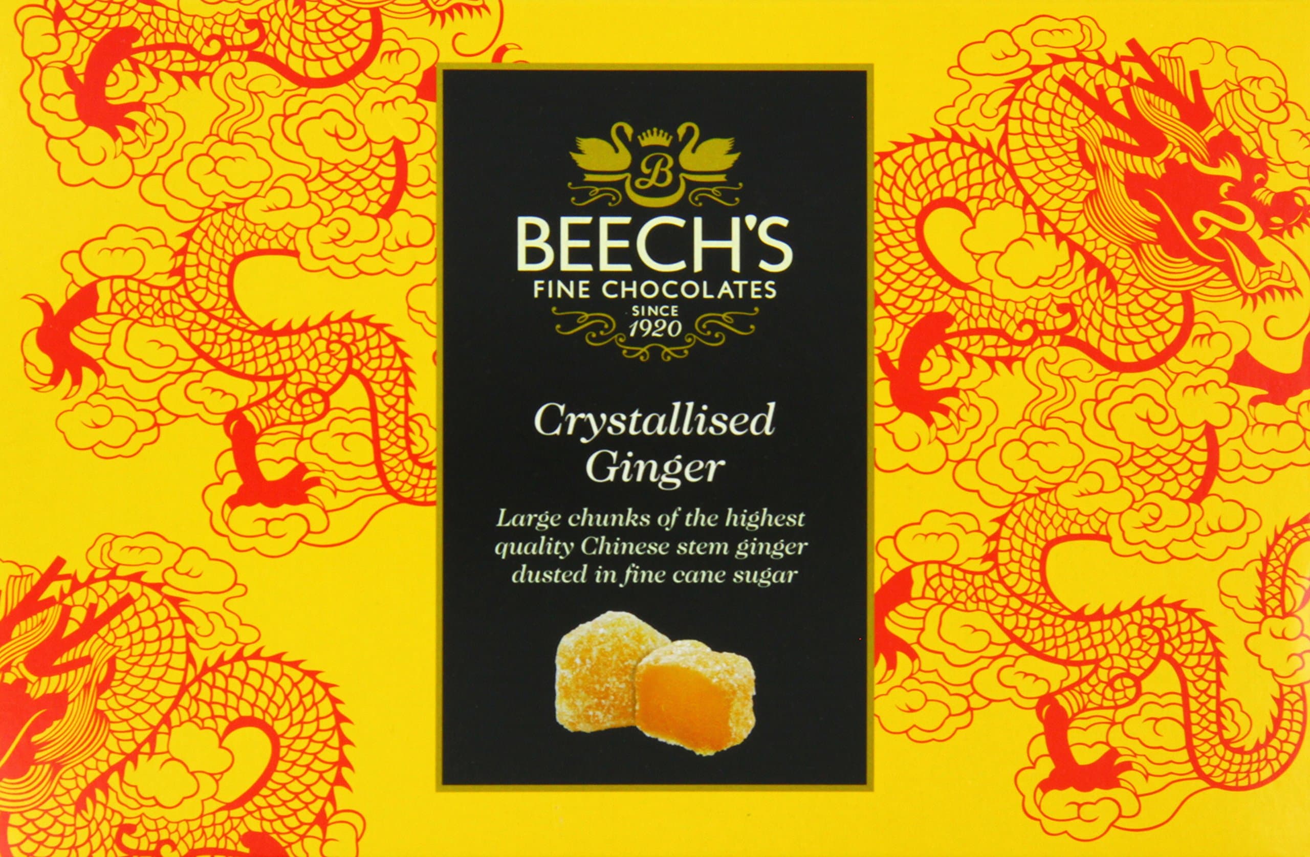Beech’s Crystalised Stem Ginger Gift Box, 150 g