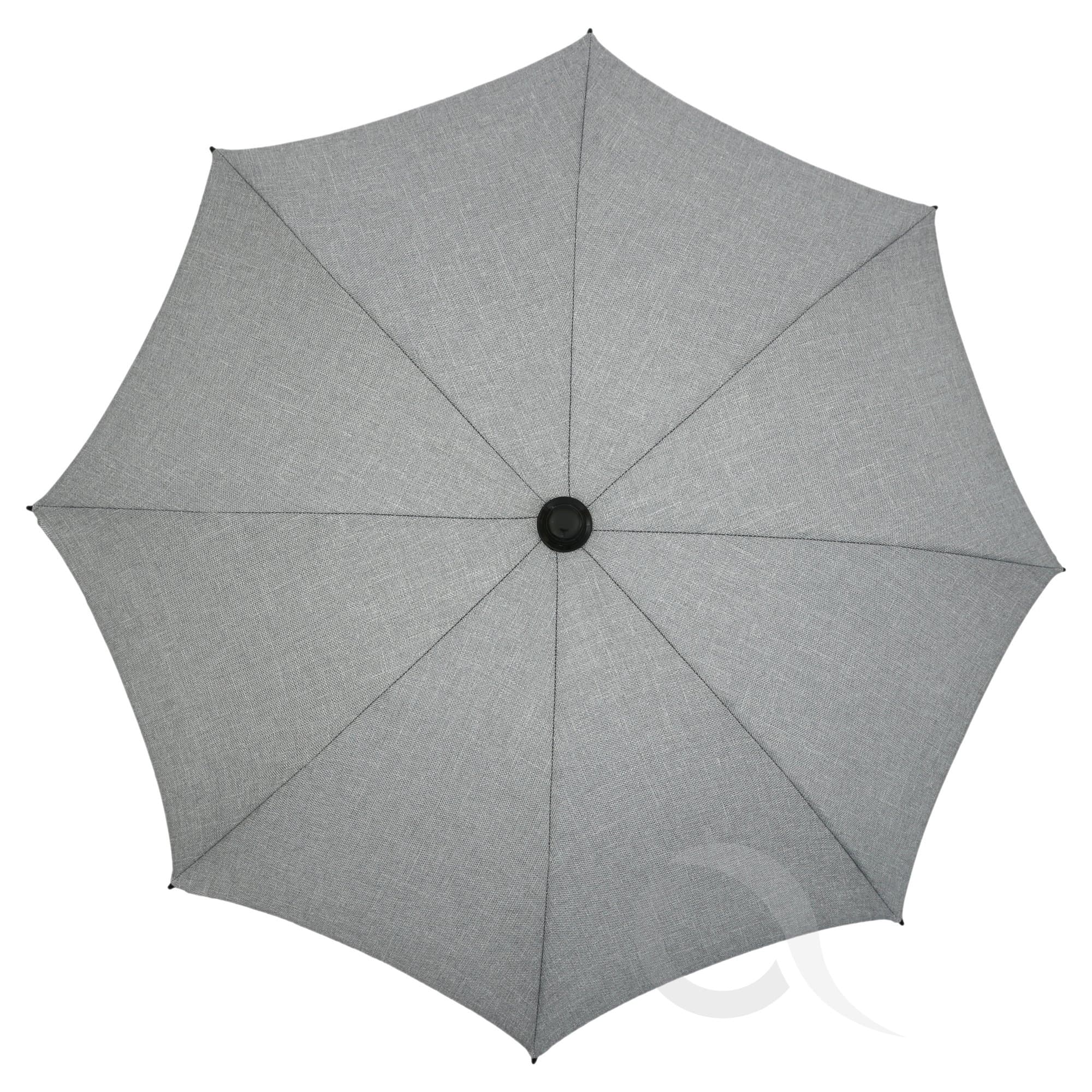 olobabyBaby Sun Umbrella Parasol Buggy Pushchair pram Stroller Shade Canopy Melange (Stone Grey)