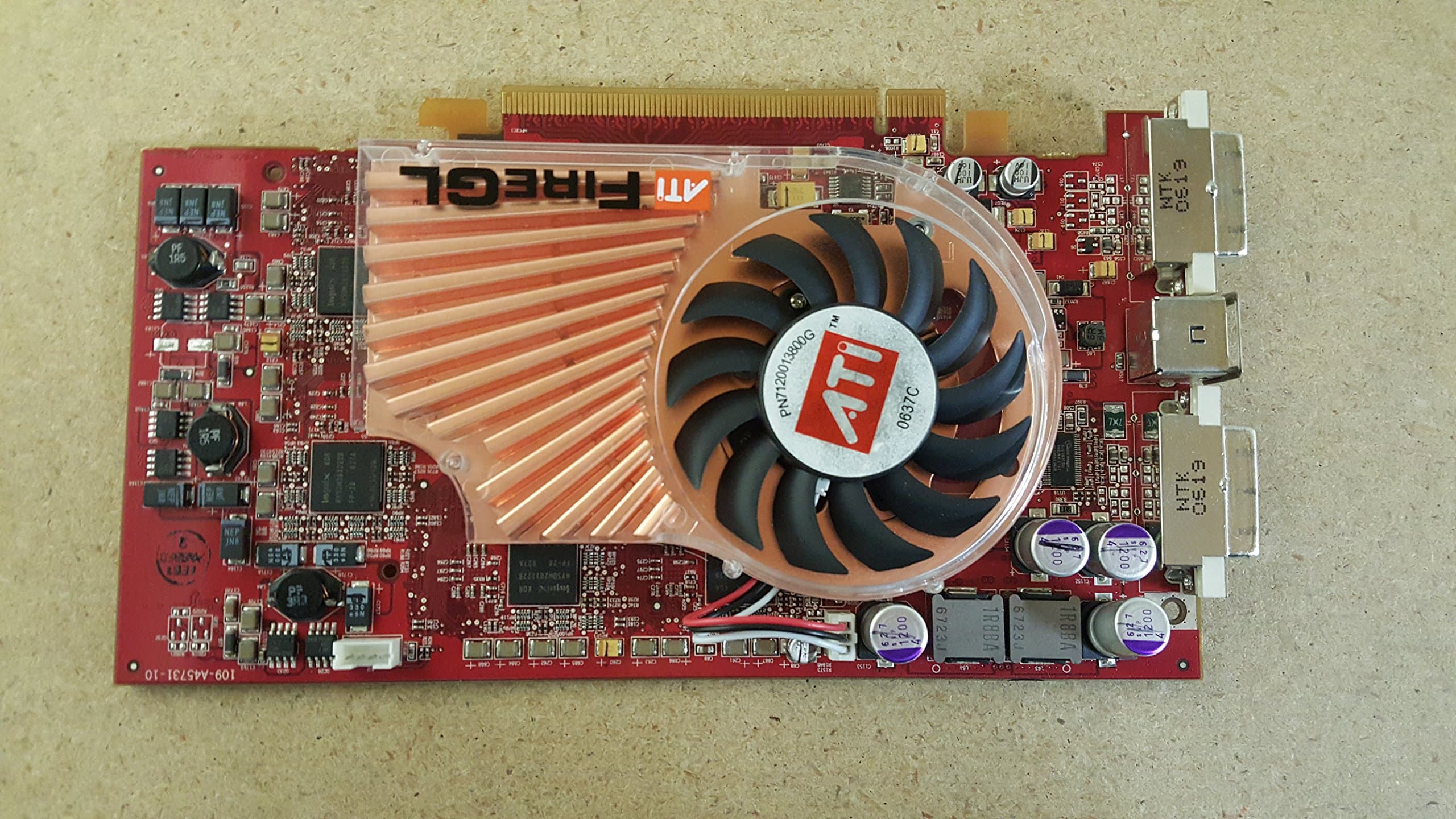 128MB ATI Fire GL V5100 Dual DVI PCI-E 1-Pack OEM 100-505087.