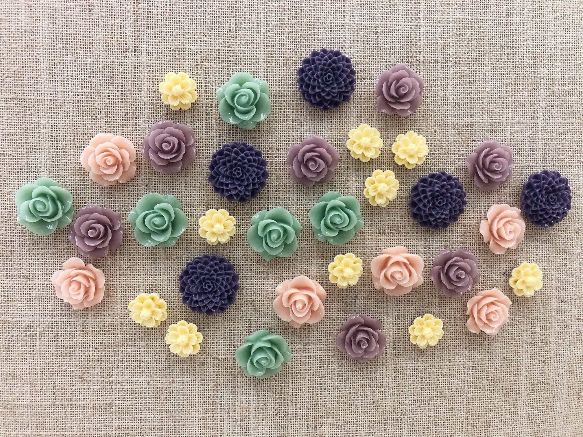 Temoyj24Pcs Decorative Pushpins,Cork Board Tacks,Bulletin Board Tacks,Thumb Tack Decorative for CorkBoard, Office Organization or Home