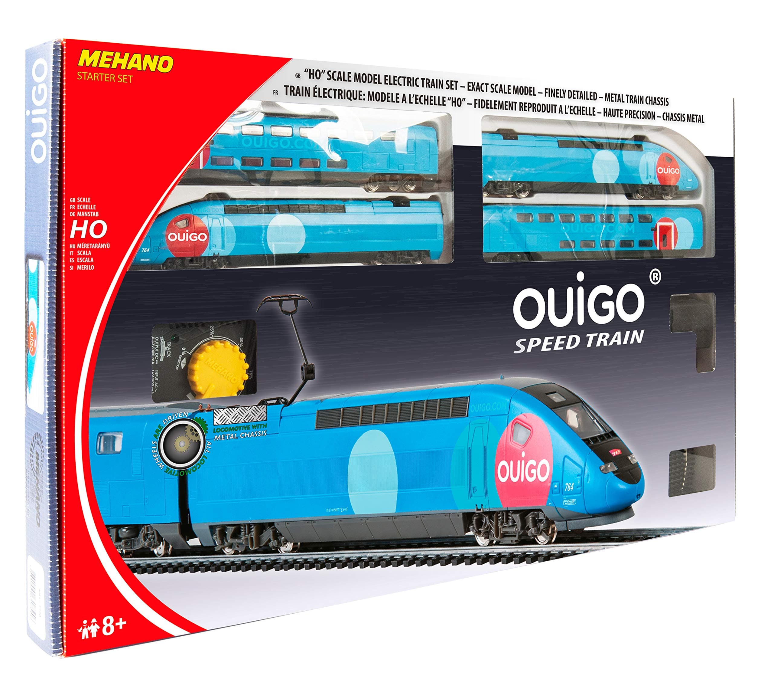 MEHANO MEHANOT114 Tgv Ouigo -Made in Slovenia, Multi Colour