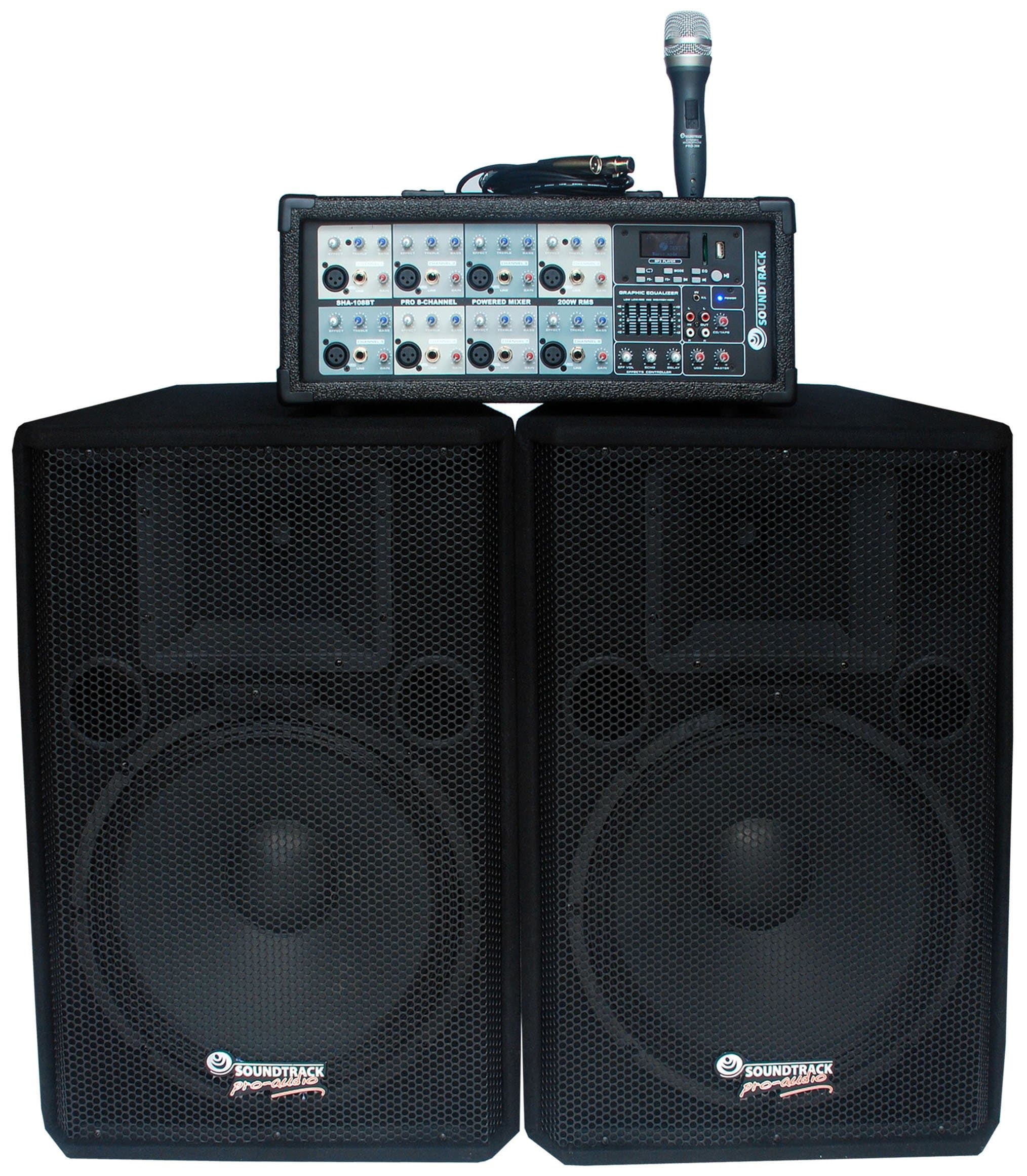 SHA-108BT -Channel PA System