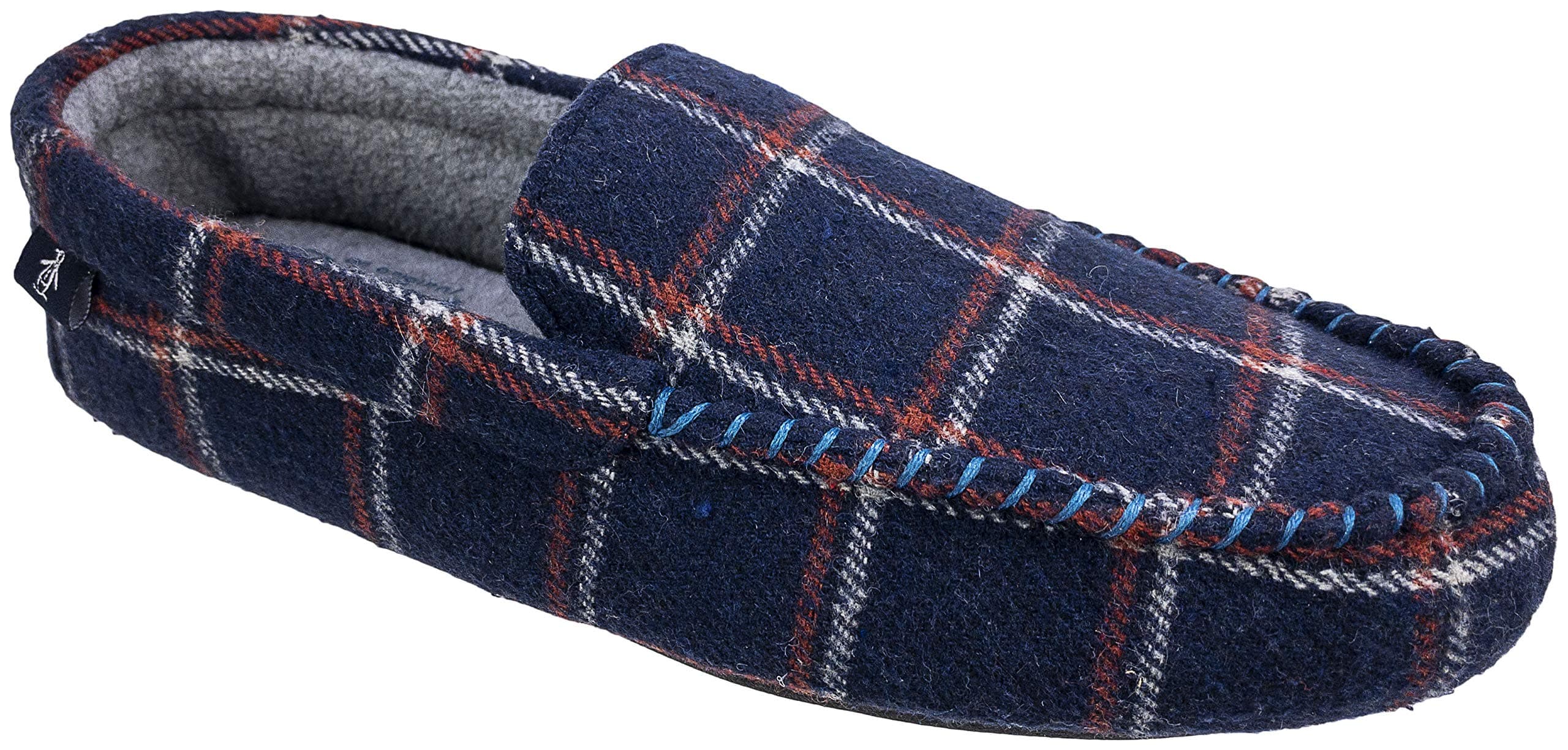 Original Penguin Mens Slippers, Microsuede Venetian Moccasin Slipper,Men's Size 8 to 13