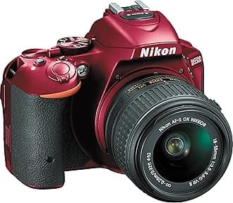 Nikon D5500 DX-format Digital SLR w/ 18-55mm VR II Kit (Red)