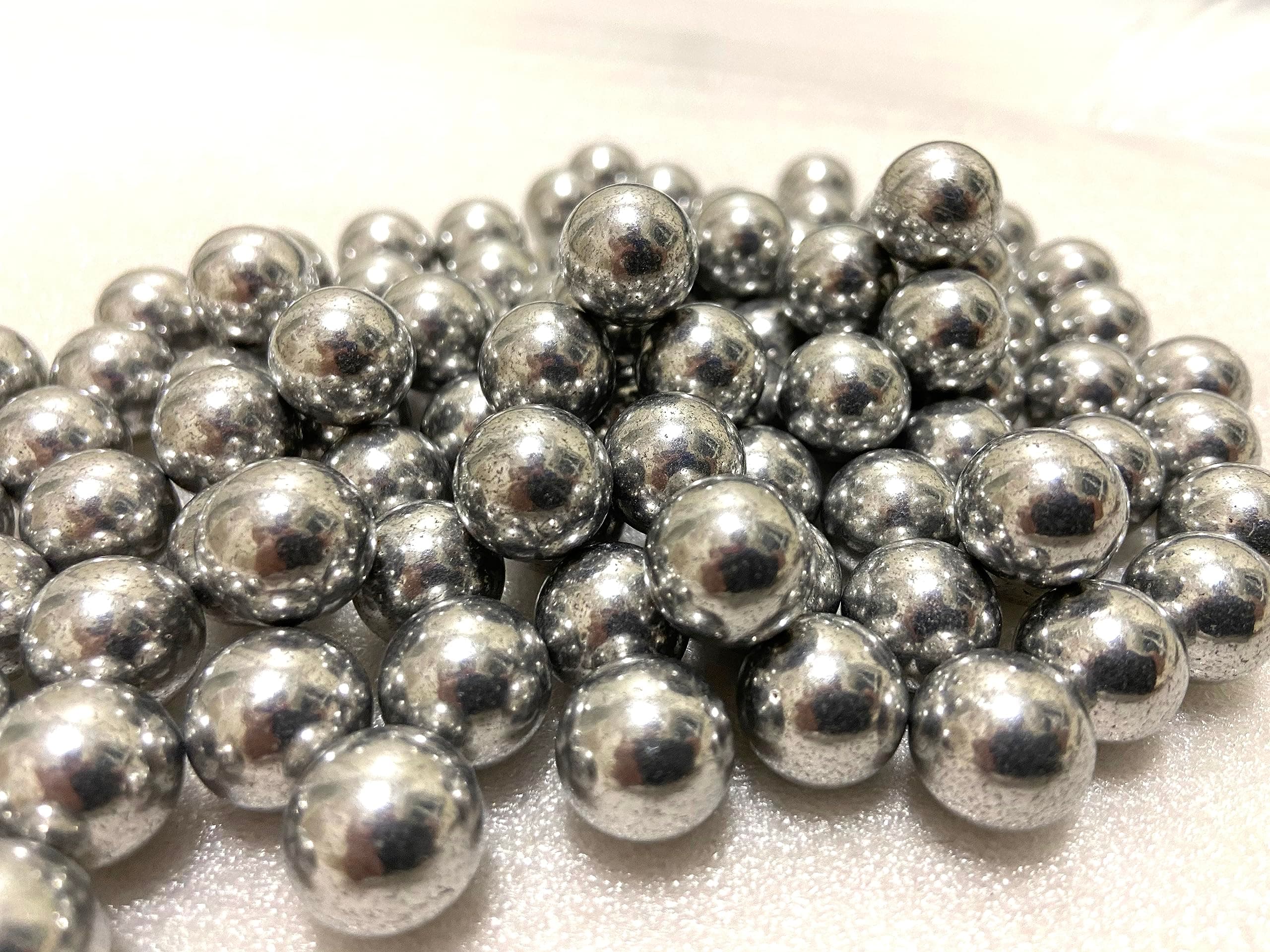 43 Caliber Aluminum Balls 100 X .43 Cal Self Defense Alu Paintball Ammo 1.8 Grams Solid Paintball Rounds