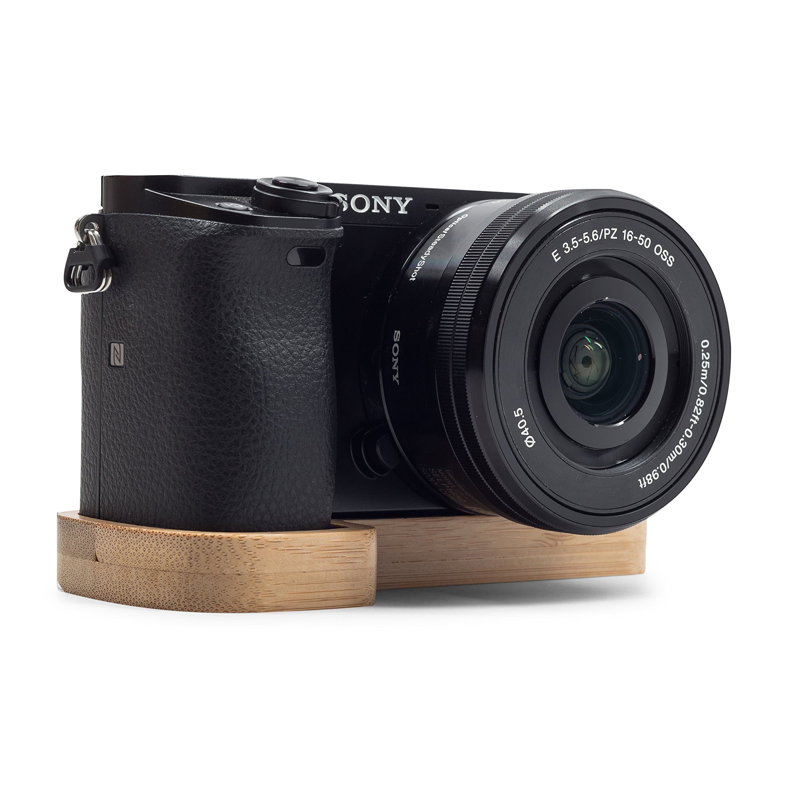 Bamboo Camera Grip Base for Sony a6300/a6000