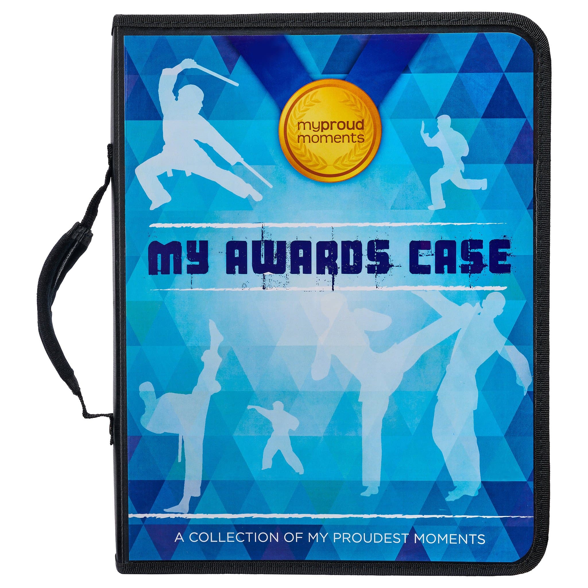 My Proud Moments Karate Medal and Certificate Display Case