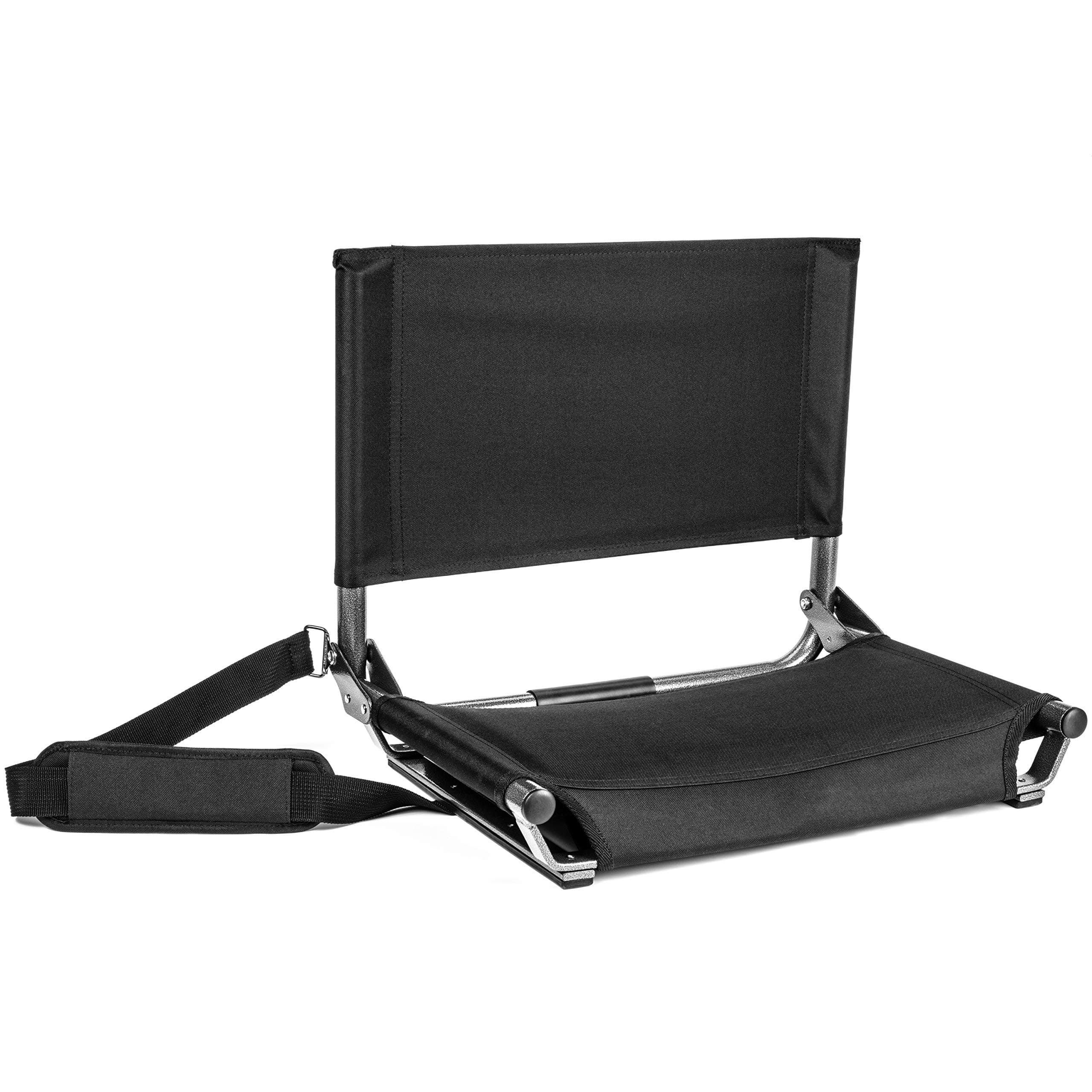Cascade Mountain Tech Stadium Seat - Lightweight, Portable Folding Chair for Bleachers and Benches
