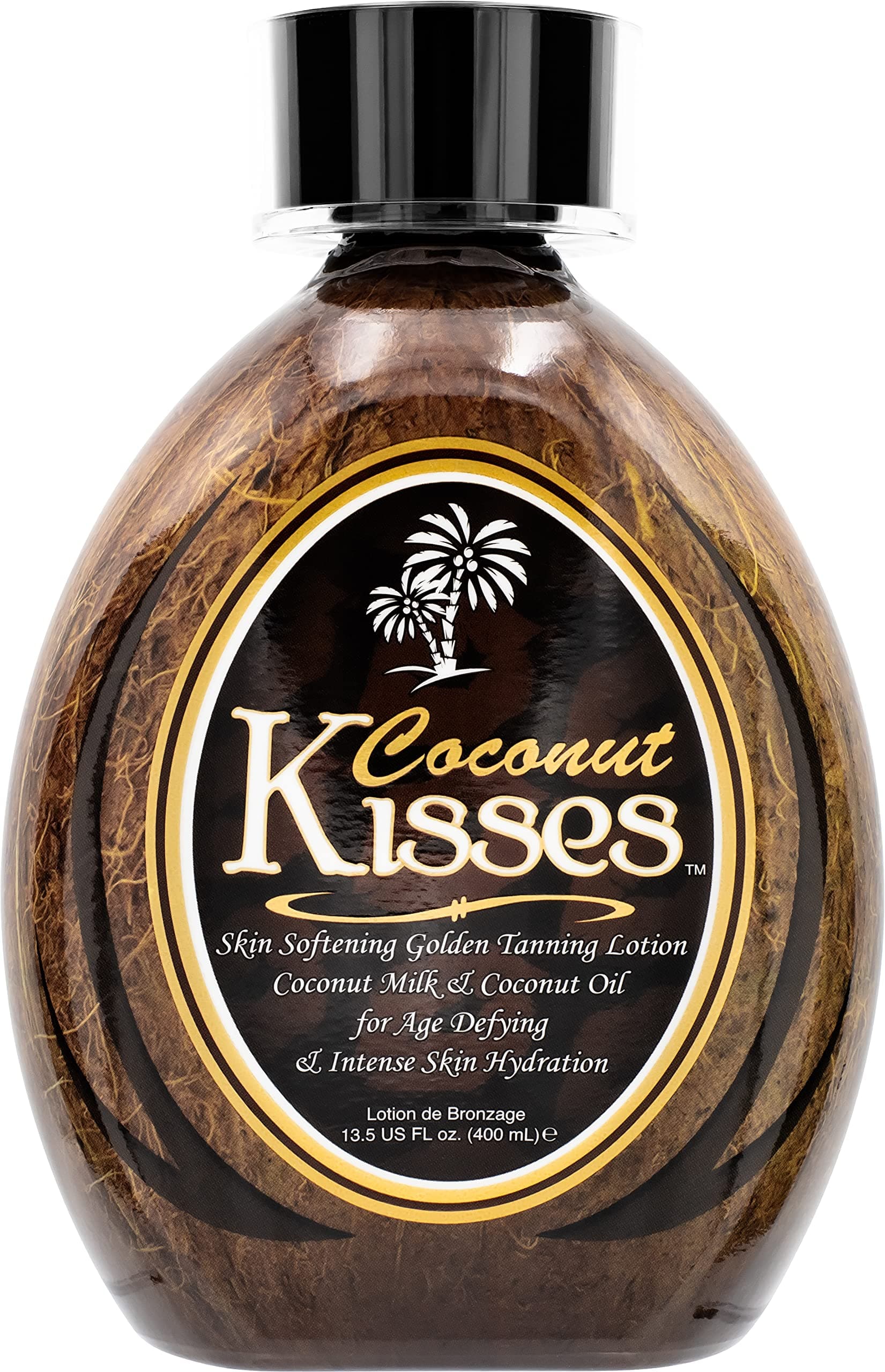 Ed Hardy Coconut Kisses Golden Tanning Lotion for Age Defying and Intense Skin Hydration 400ml