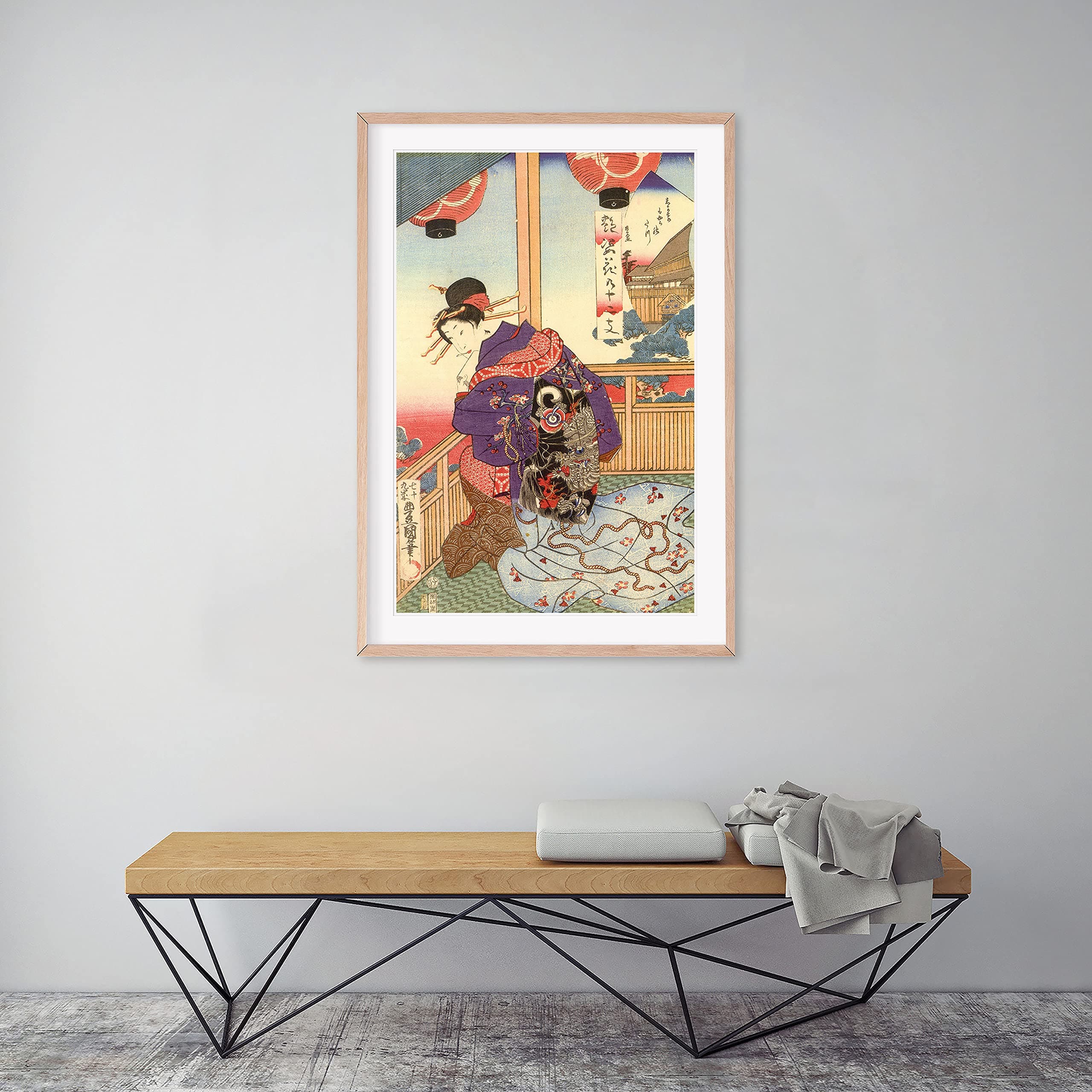 Beauty with Dragon Robe